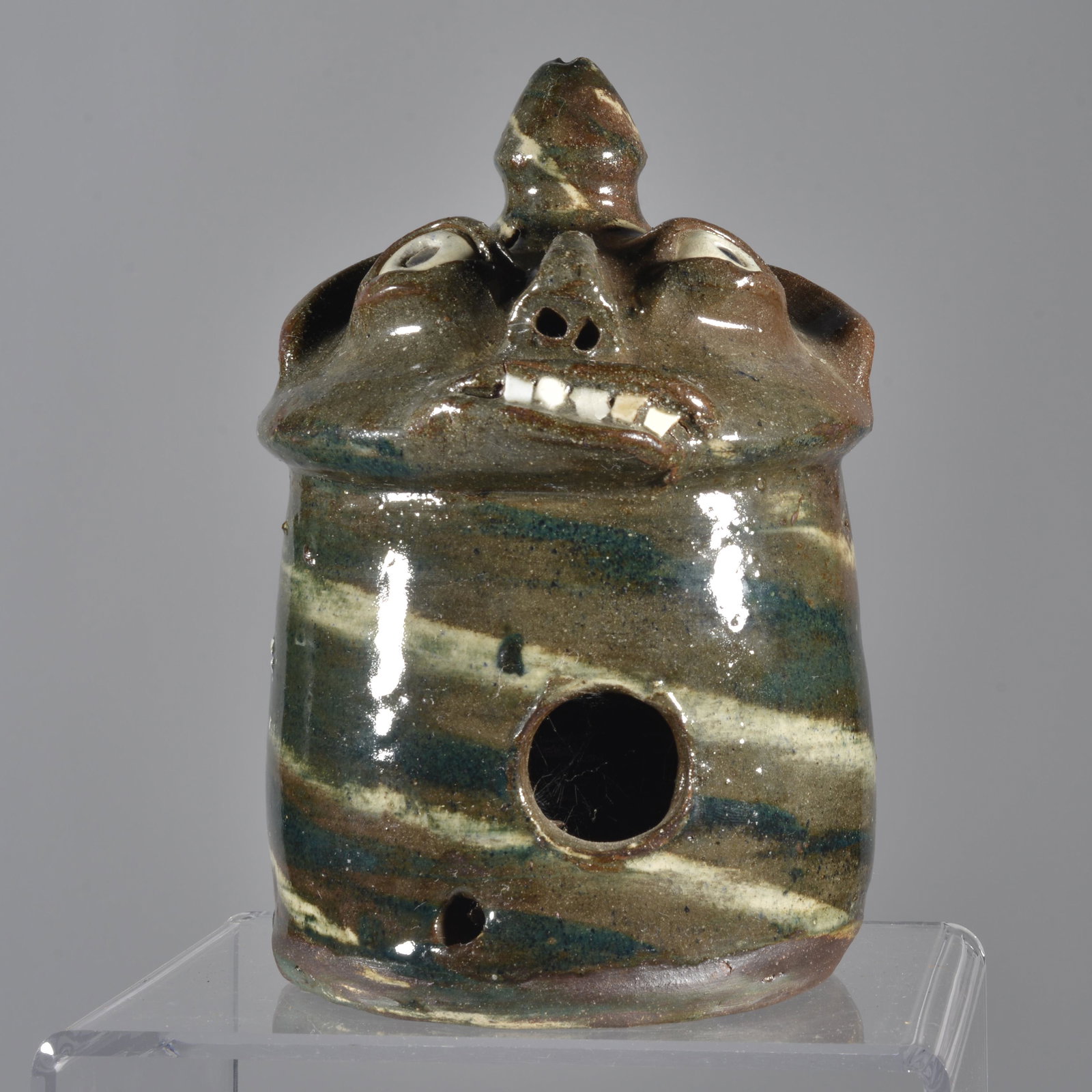 Burlon Craig Swirl Face Jug Bird House (1 of 4)