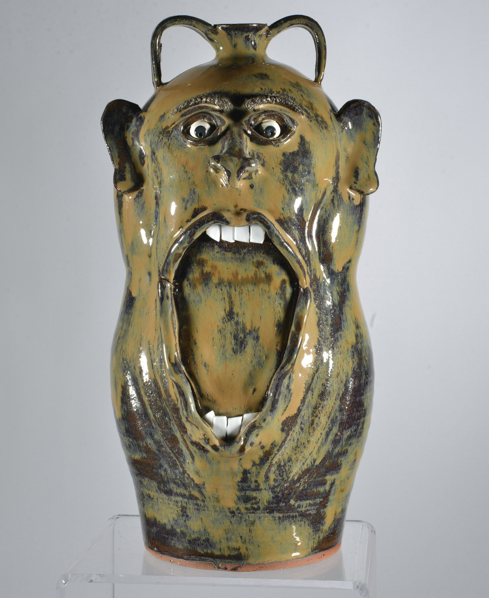 Mike Ledford Face Jug (1 of 4)