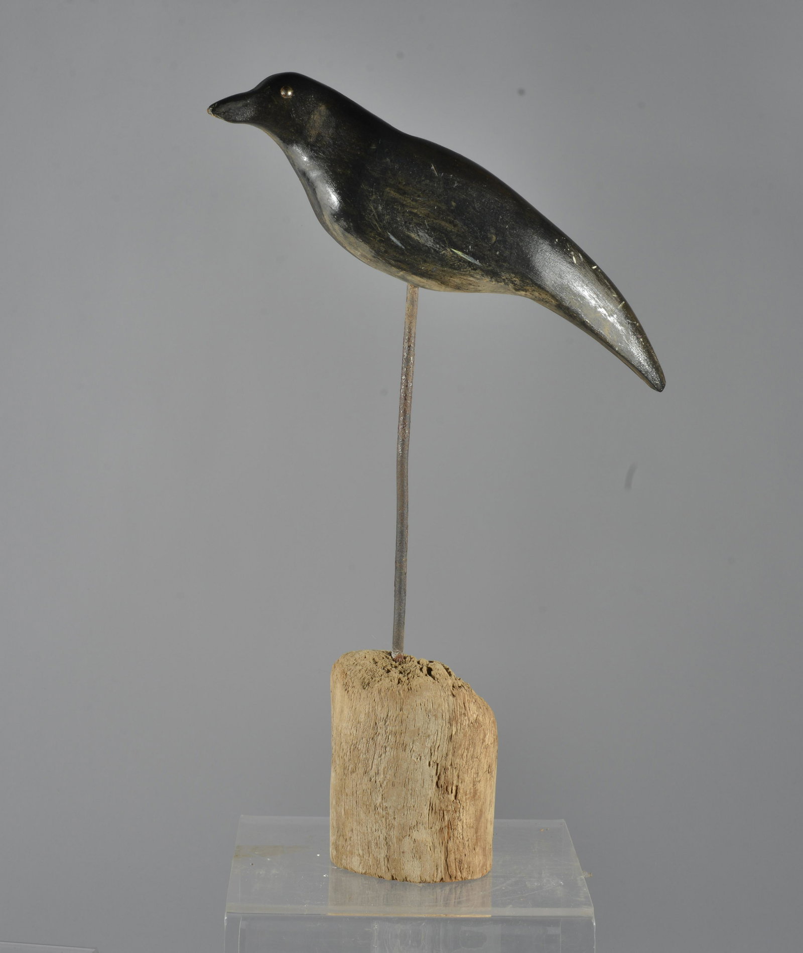 folk art carved bird (1 of 5)