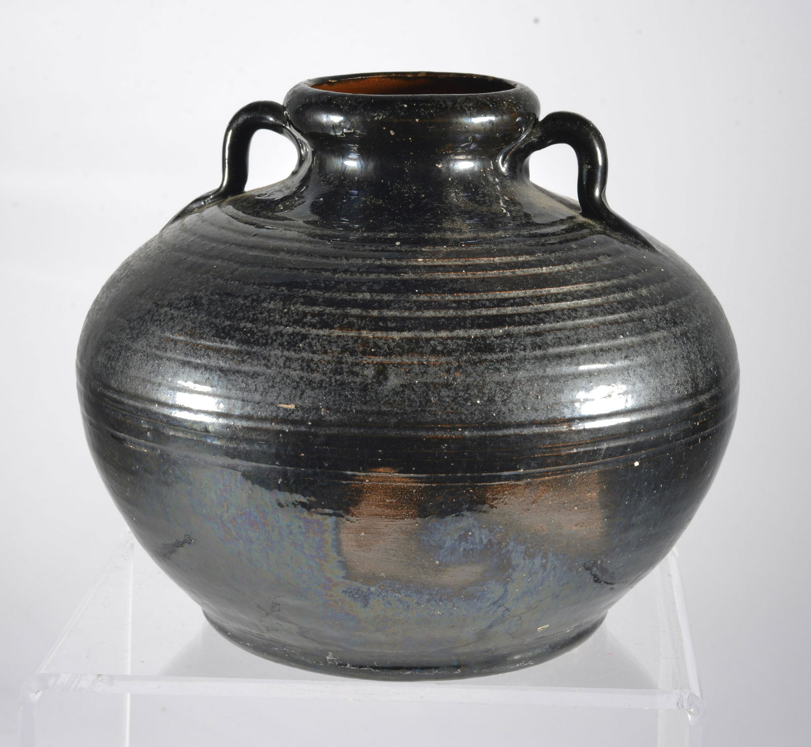 Jug town Mirror Black Oil Jar (1 of 8)