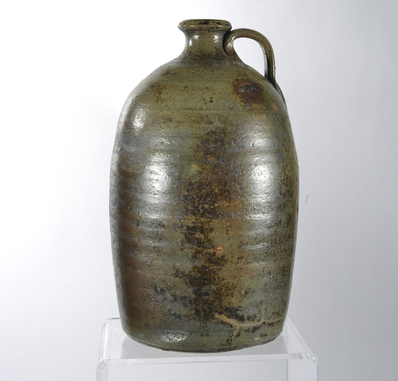 Piedmont North Carolina Salt Glaze Jug ca 1860 (1 of 4)