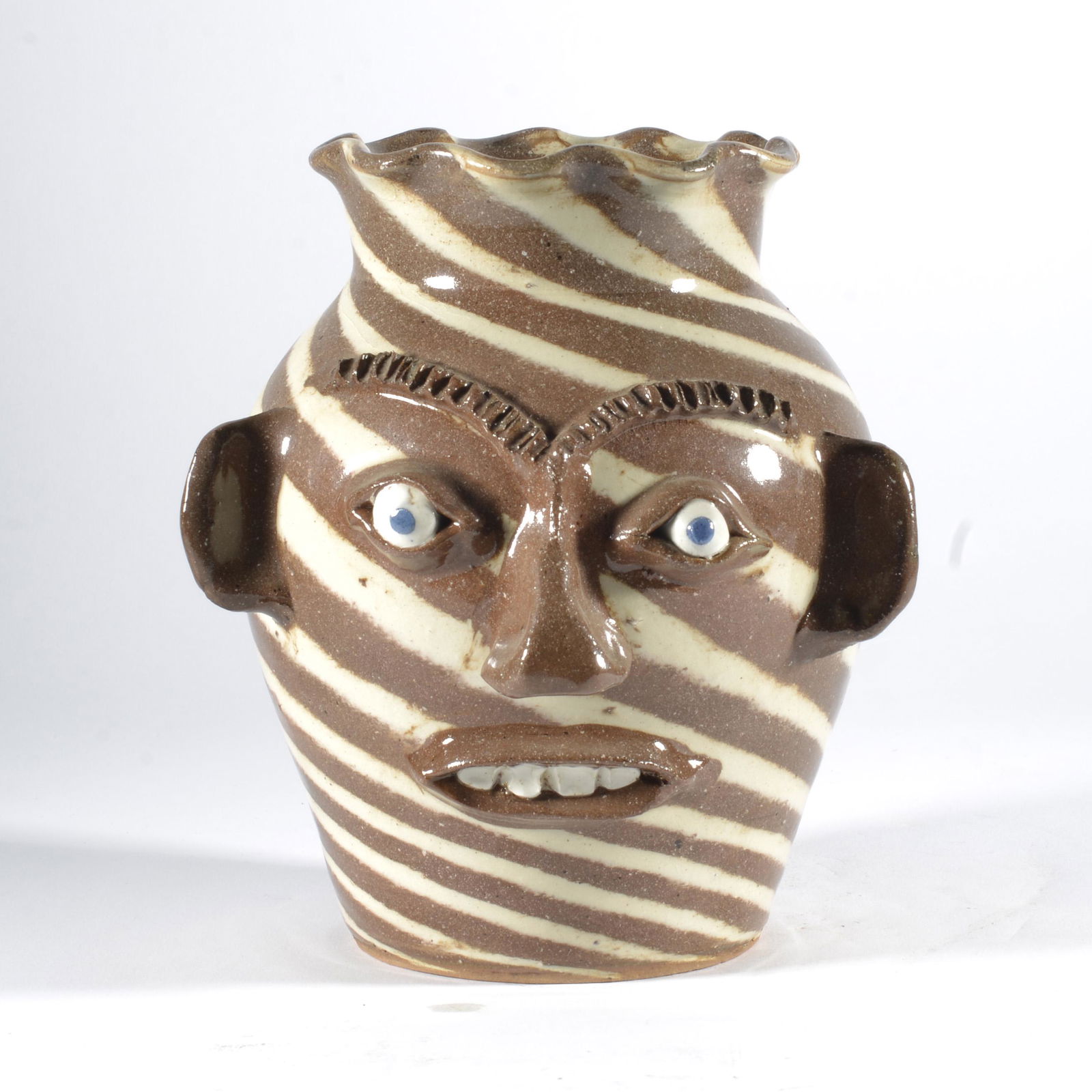 Charles Lisk Swirl Face Vase (1 of 4)