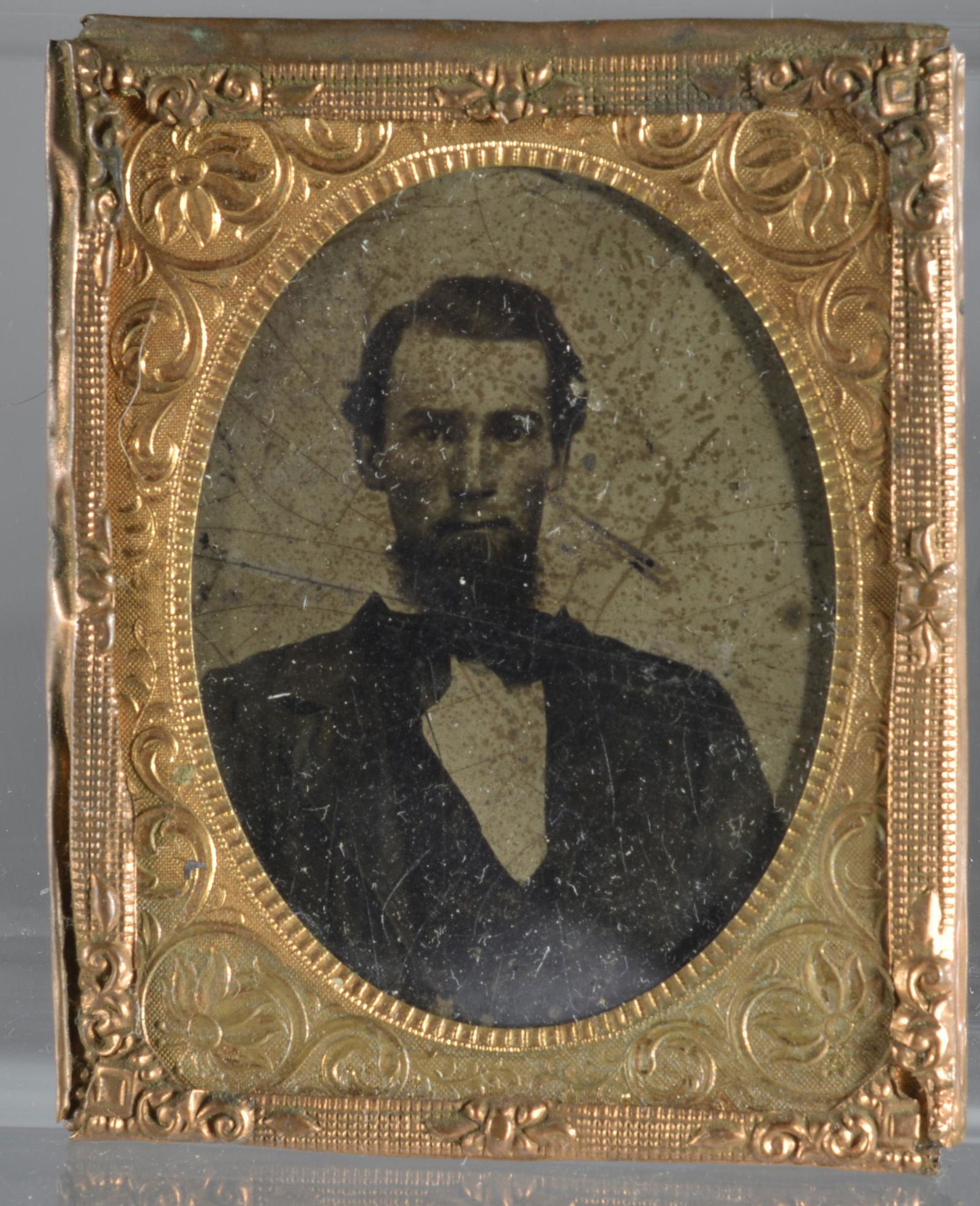 Tin Type Ressembling Abraham Lincoln (1 of 2)