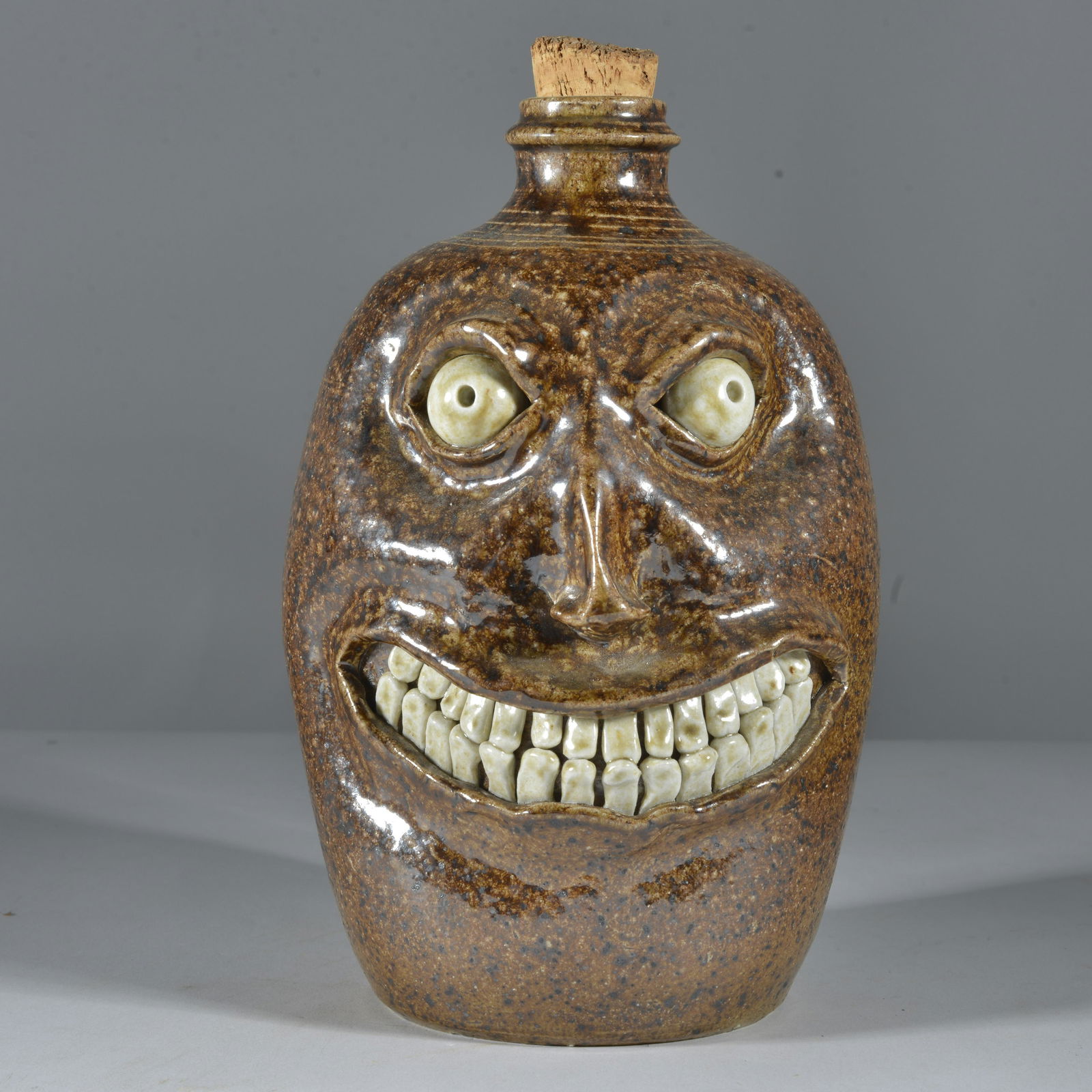 Jason Luck Salt Glaze Face Jug (1 of 5)