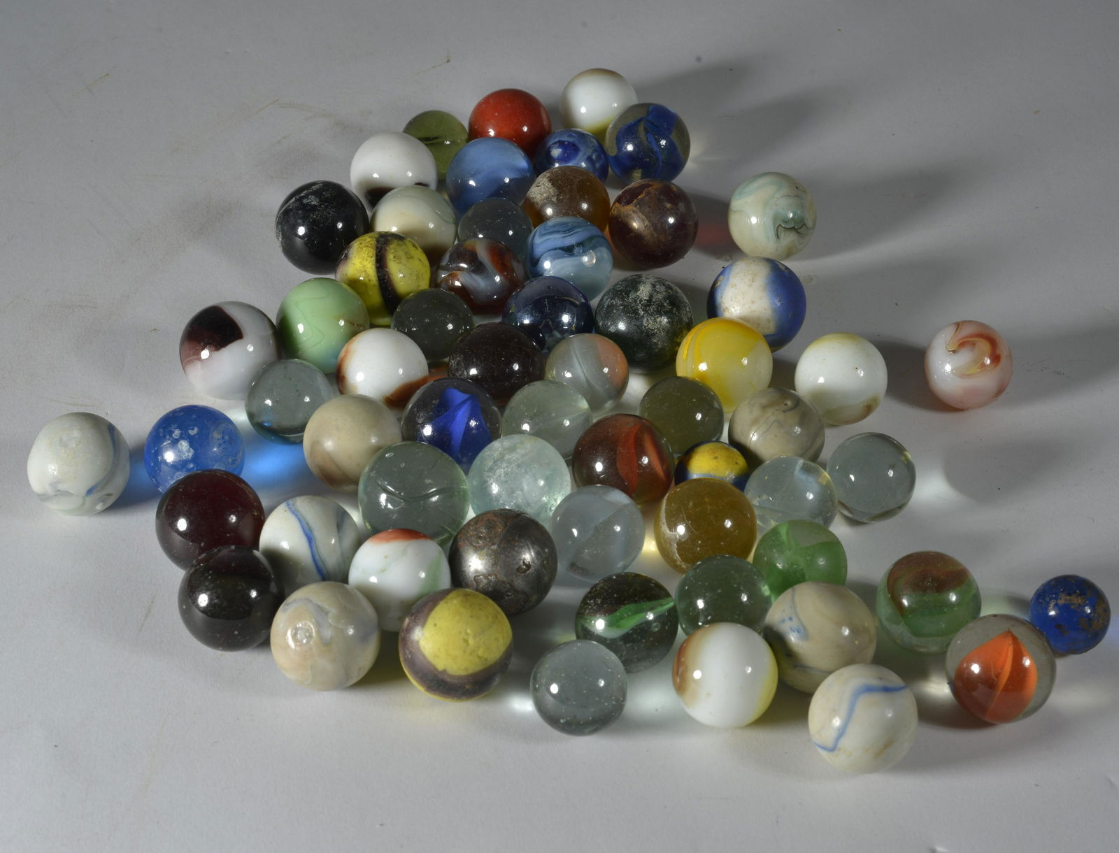Antique Marble Collection: antique marbles, a great unsearched lot!