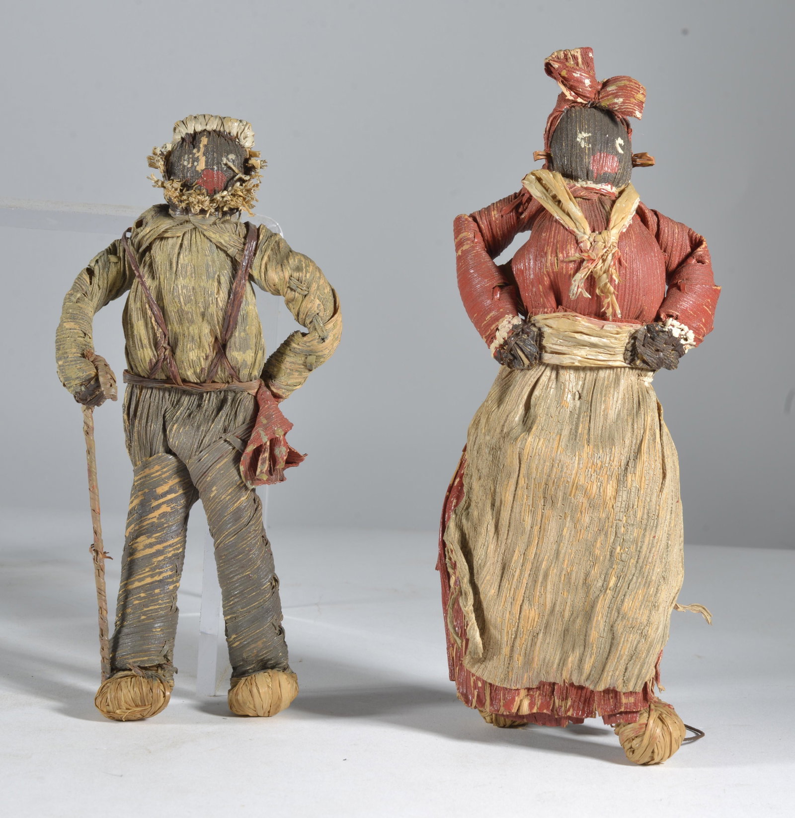 African American Doll: antique doll. African American. From the Bill Jones Collection. Avg height 10" all dolls have wear see photos for details.