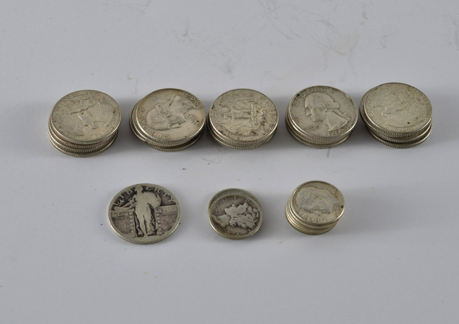 Silver Quarters, Dimes ($6.30 face value) (1 of 3)