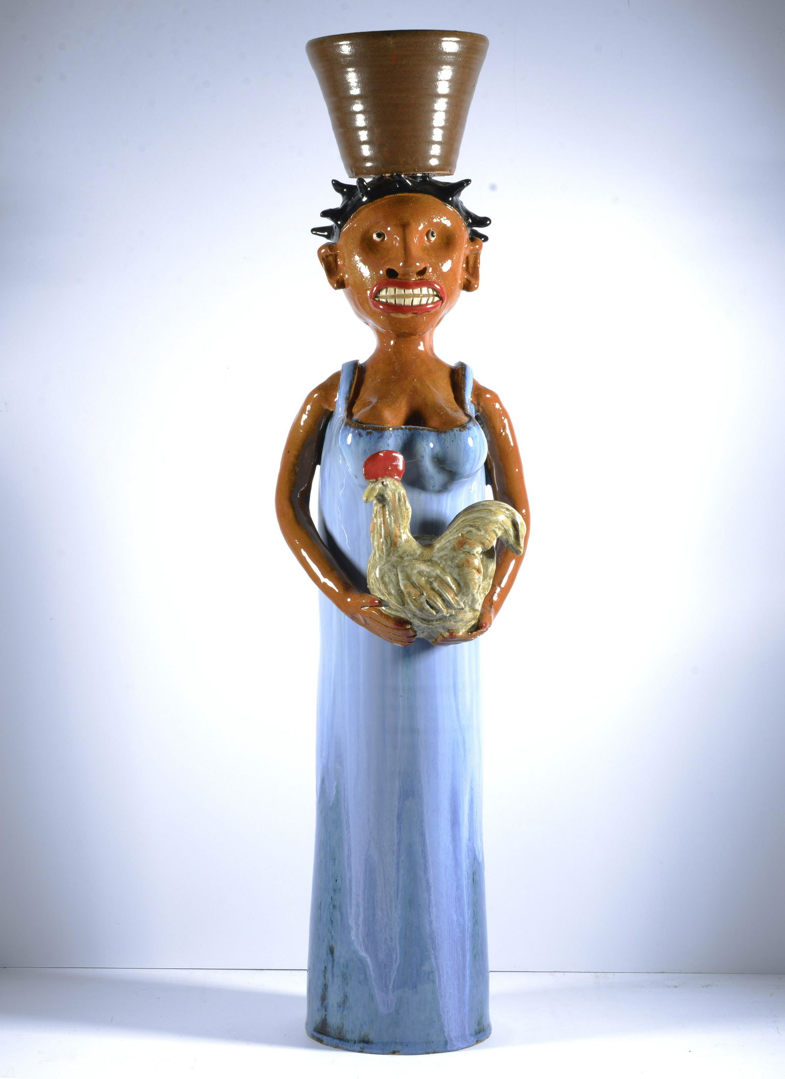 Marvin Bailey Woman Holding Chicken (1 of 7)