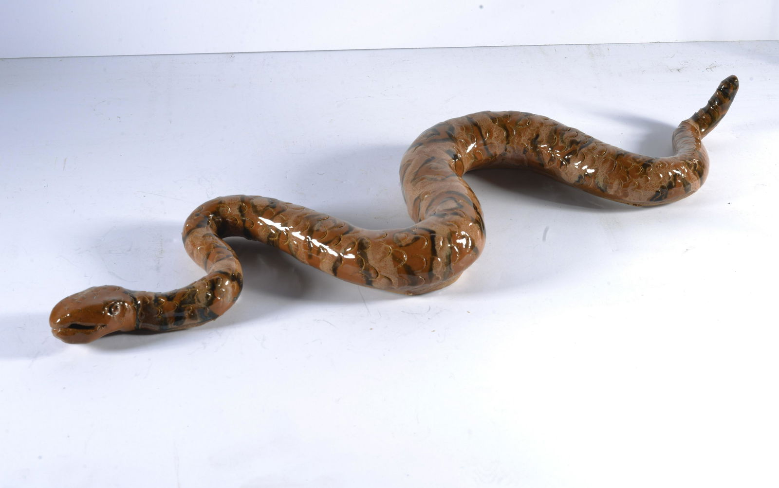 Marvin Bailey Folk Pottery Snake (1 of 6)