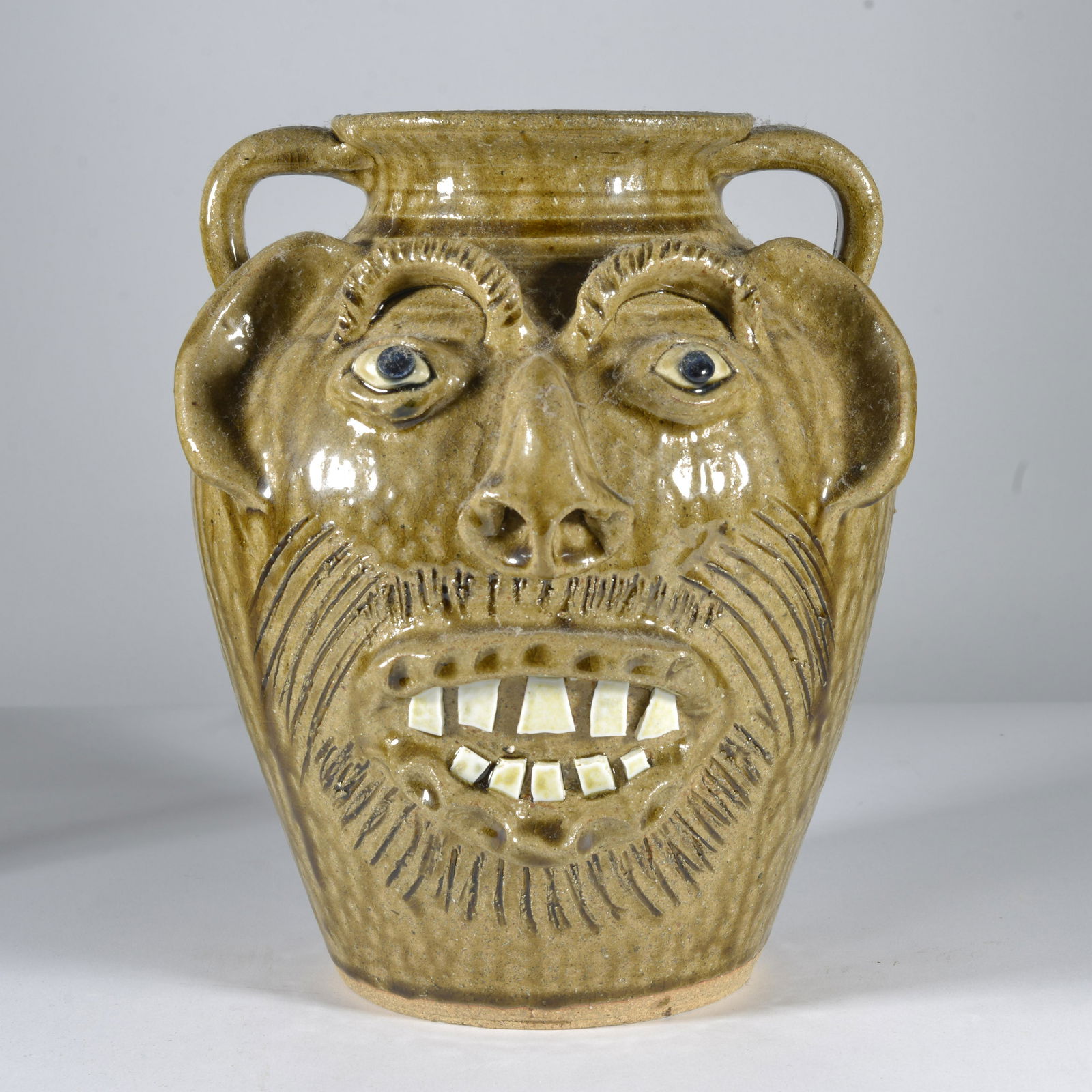 Charles Lisk Face Jug Vase (1 of 5)
