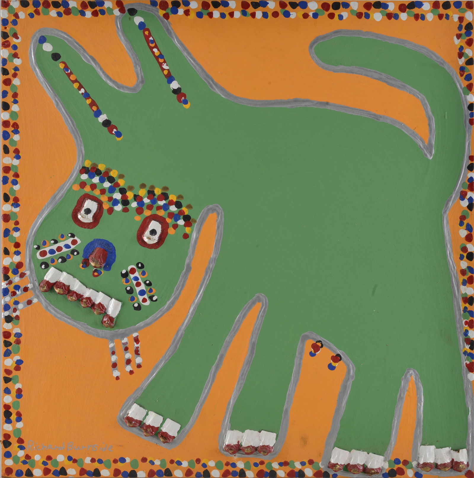 Richard Burnside (1944 - 2020) Painting (1 of 2)