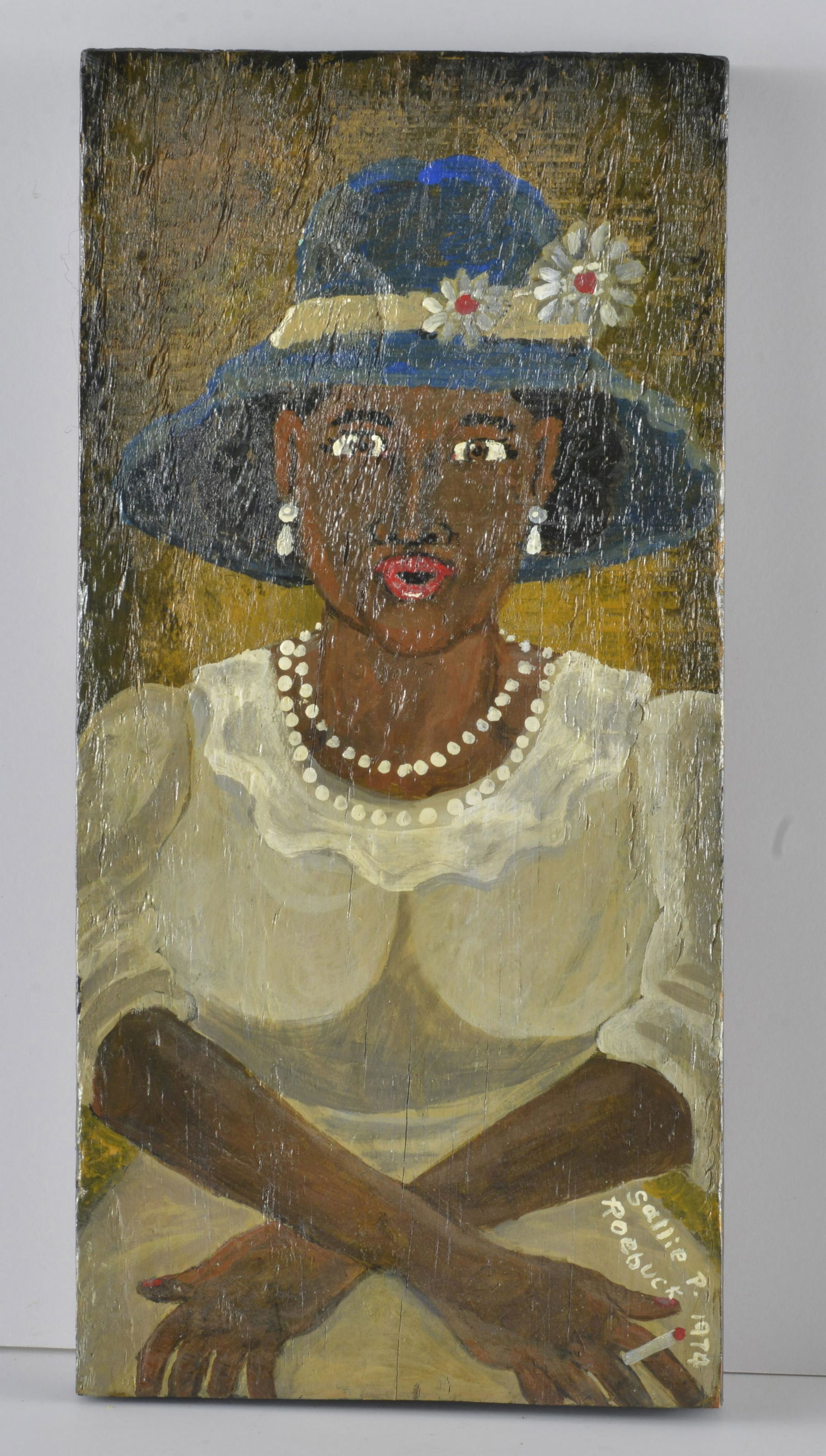 Richard Roebuck Painting of Mother (1 of 2)