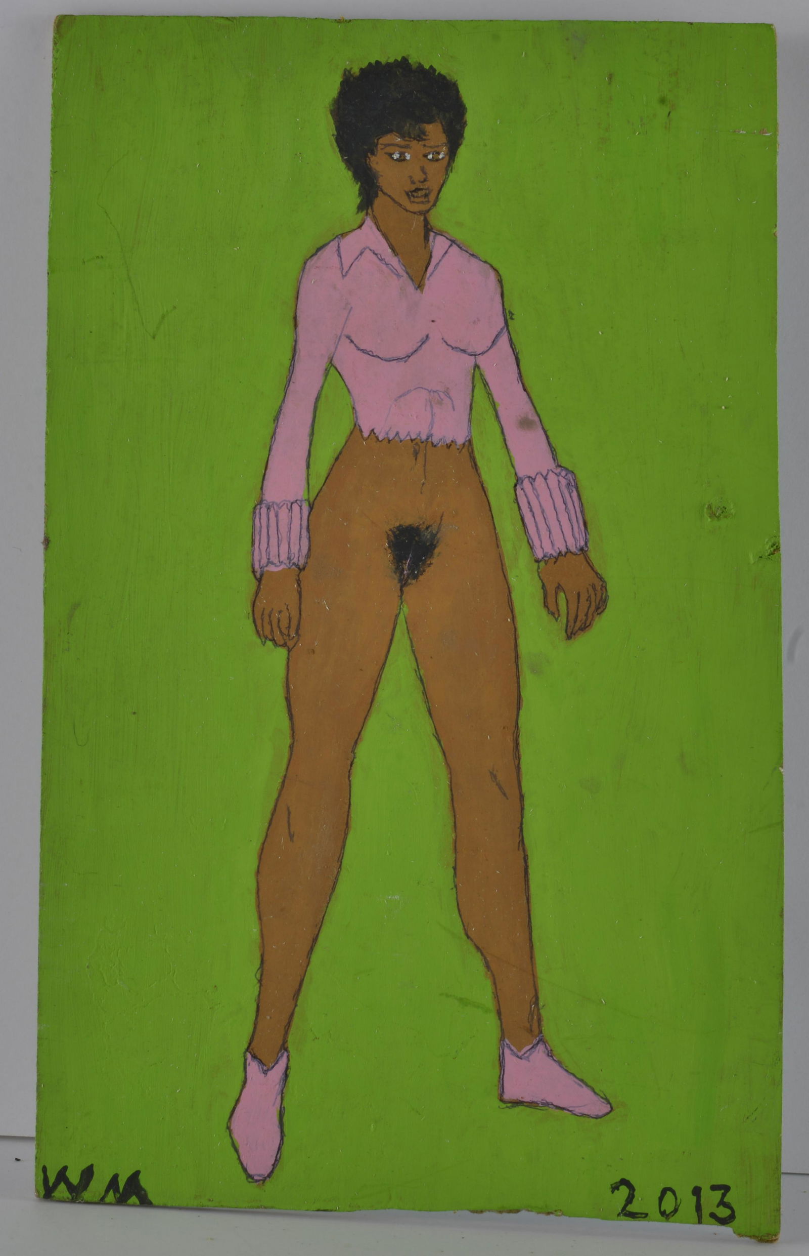 Willie McCord Folk Art Painting (1 of 2)