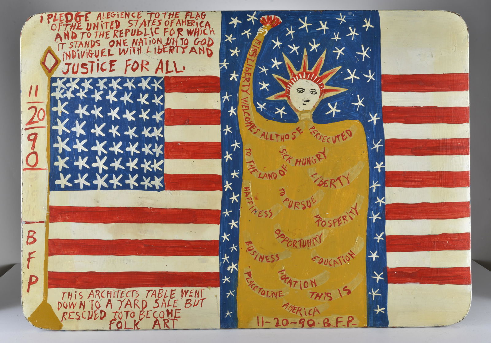 BF Perkins Painted Table (1 of 7)