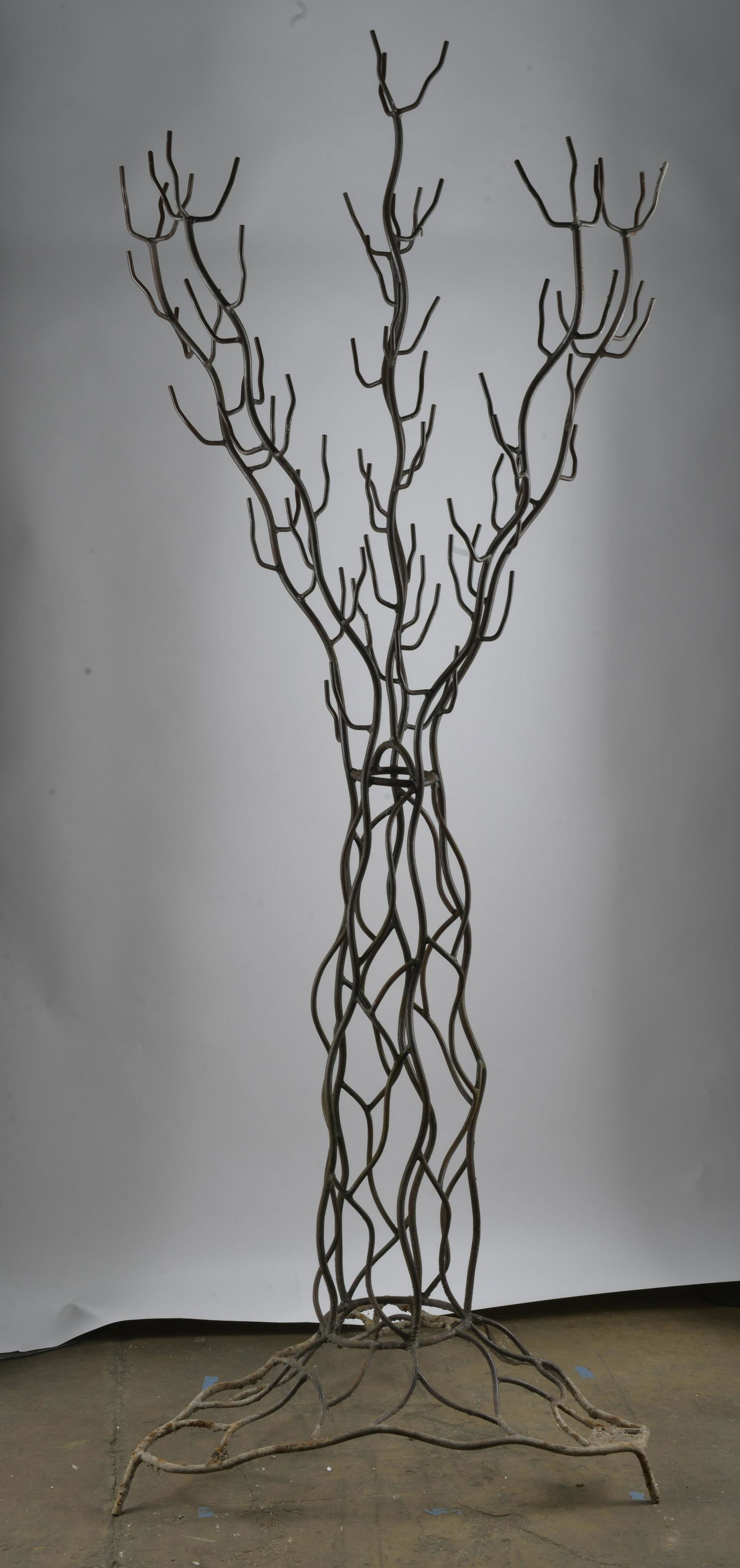 Mike Esslinger Folk Art Bottle Tree over 91" (1 of 4)