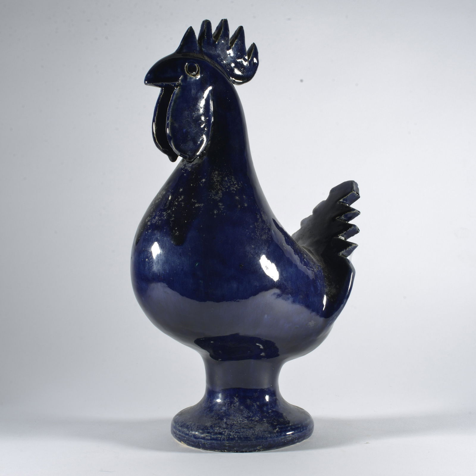 Edwin Meaders Folk Pottery Rooster (1 of 5)