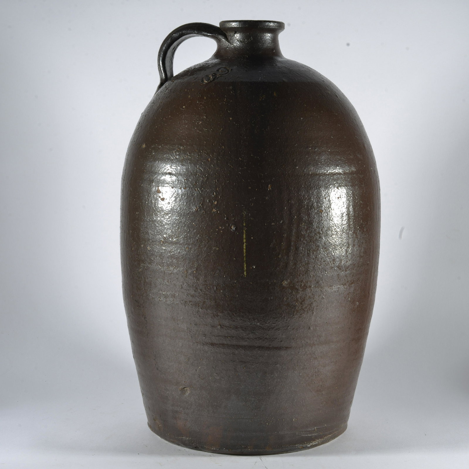 North Carolina 3 Gallon Salt Glaze Jug ca. 1880 (1 of 6)