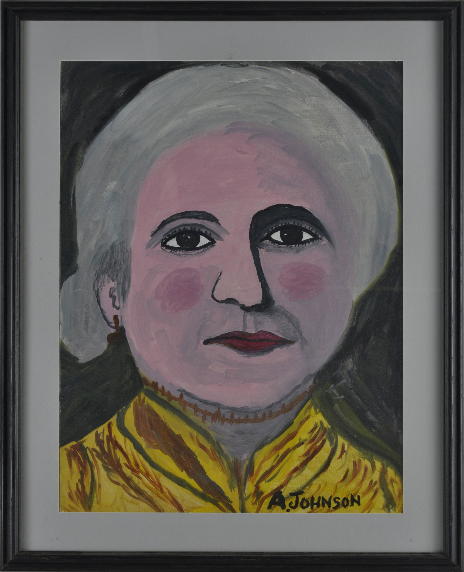 Anderson Johnson Folk Art Painting (1 of 1)