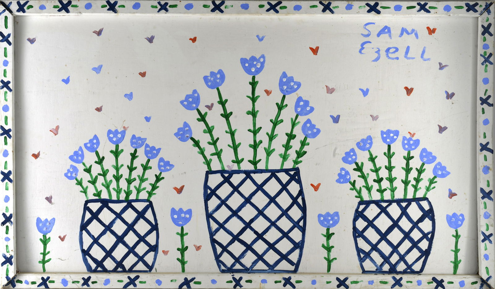 Sam Ezell Folk Art Painting (1 of 3)