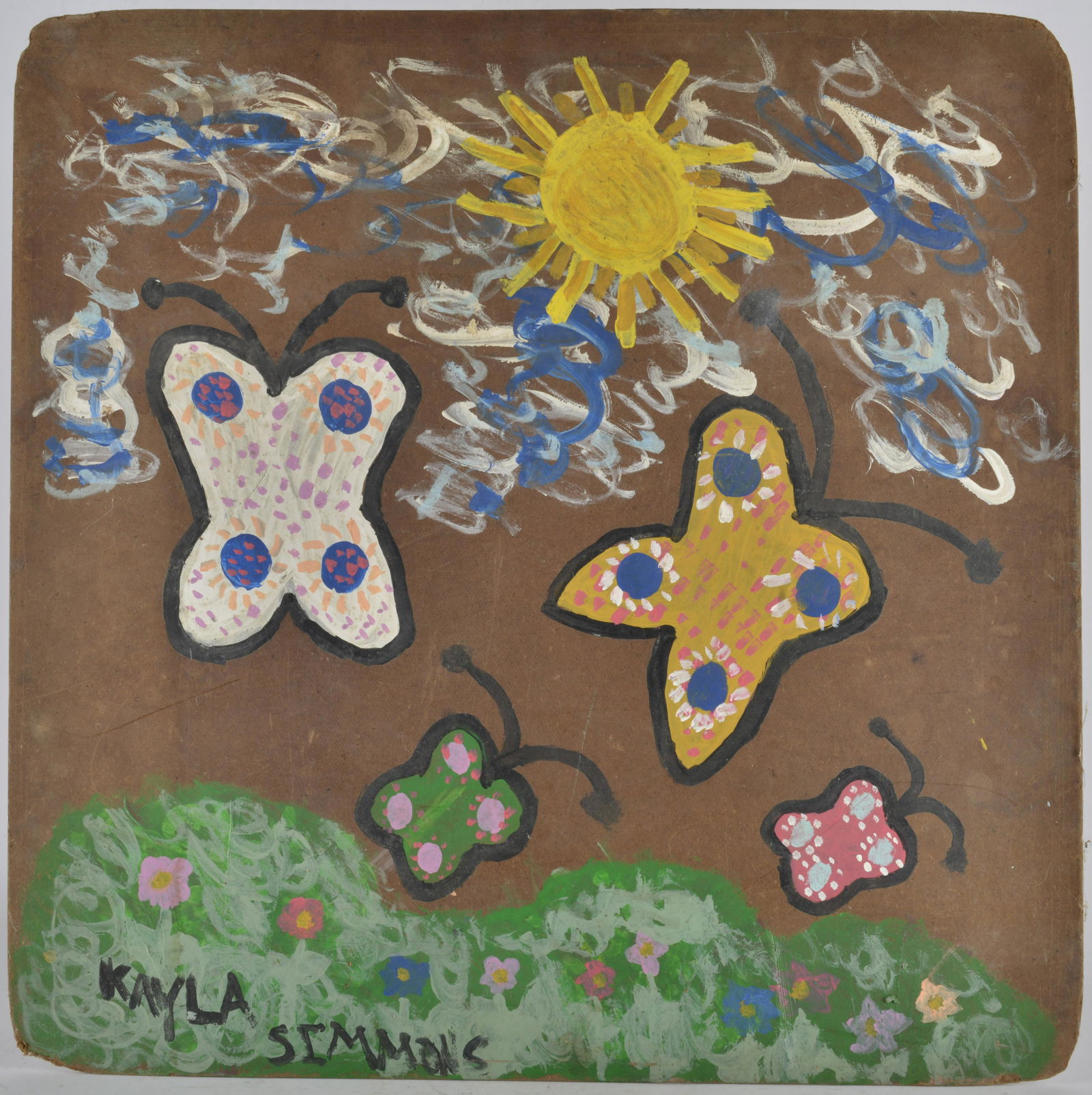 Kayla Simmons Folk Art Painting (1 of 2)