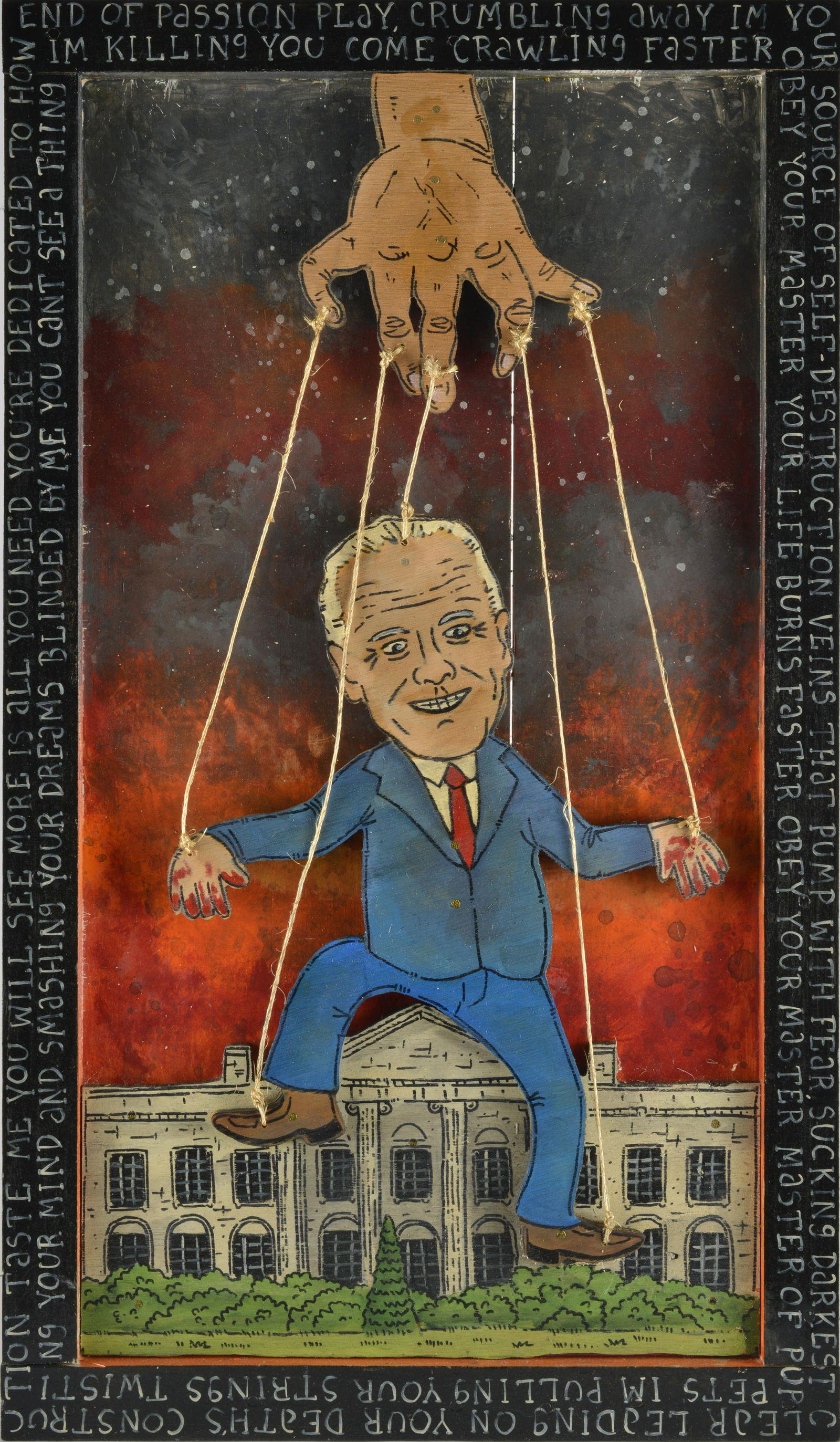 Eric Cunningham Folk Art Collage (1 of 2)