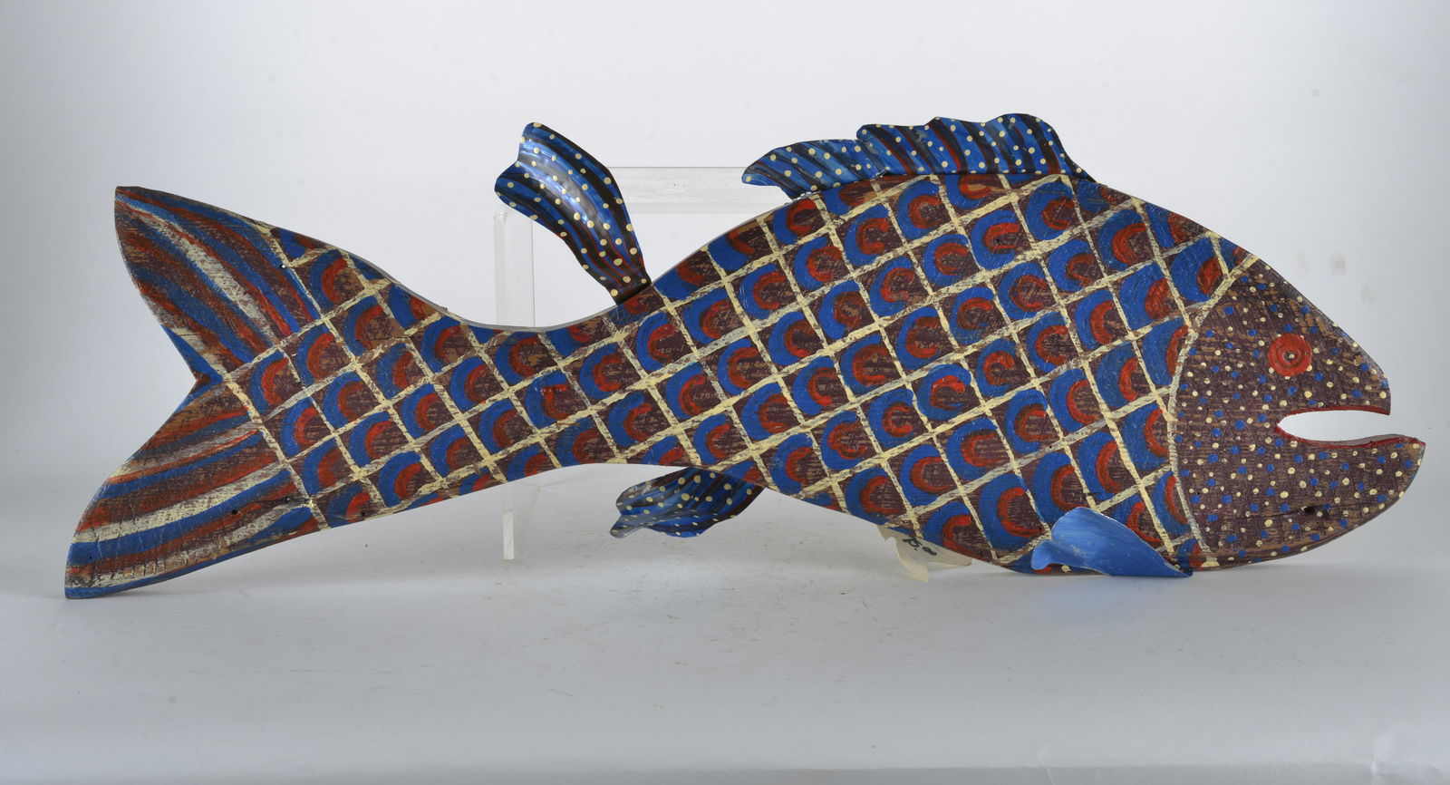 Jean Ellis Folk Art Fish (1 of 2)