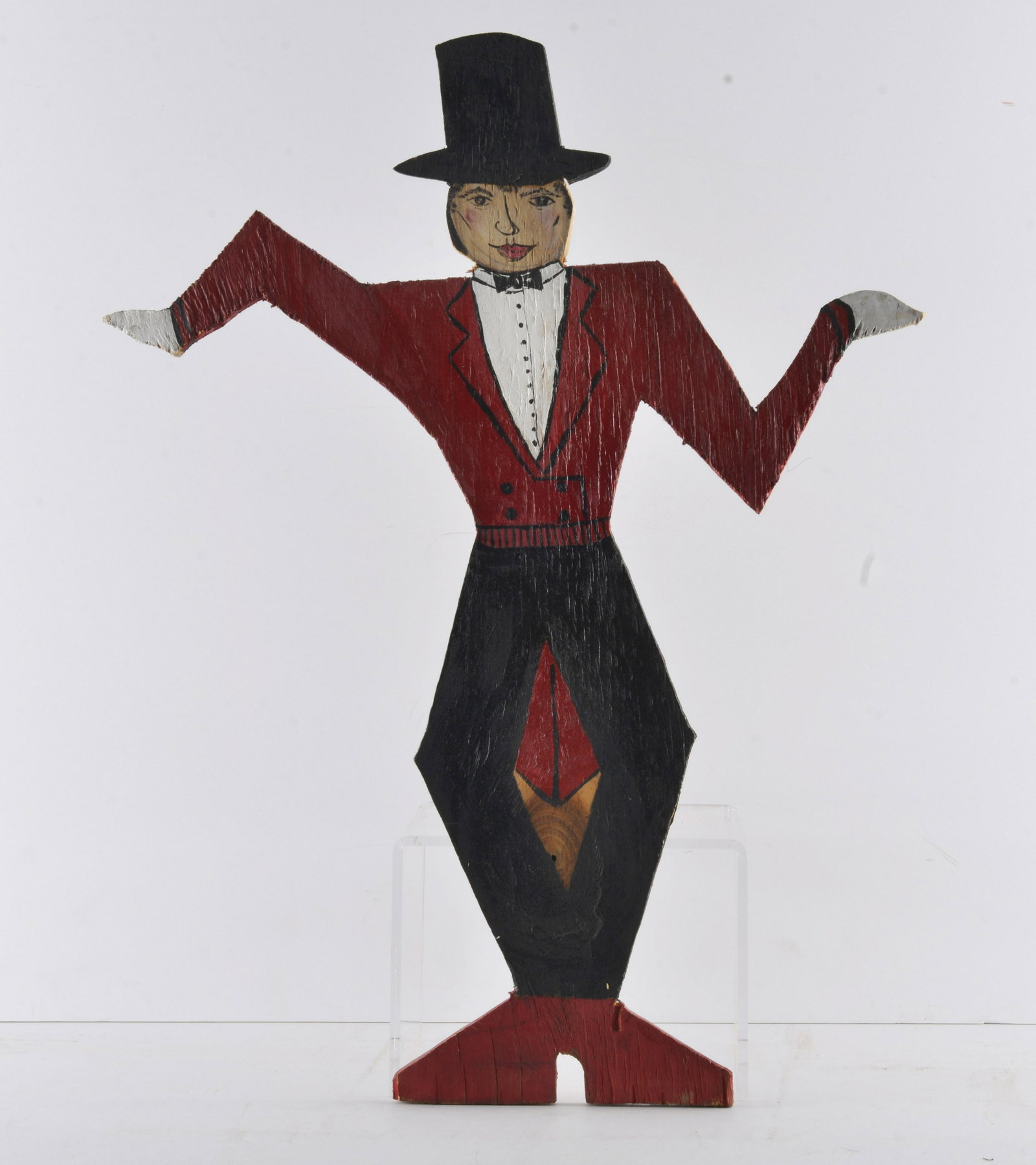 Folk Art wooden cut out: wood and paint cut out