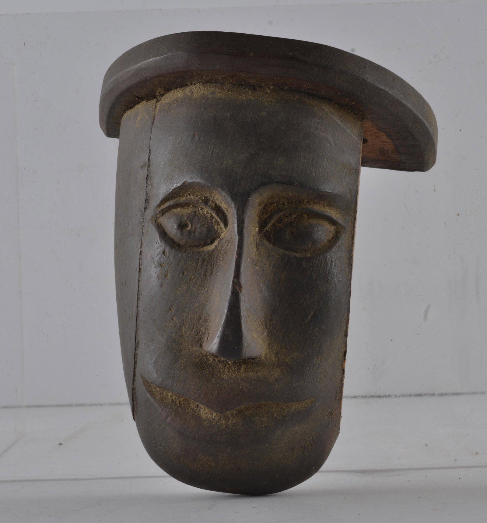 Folk Art Carved Head (1 of 2)