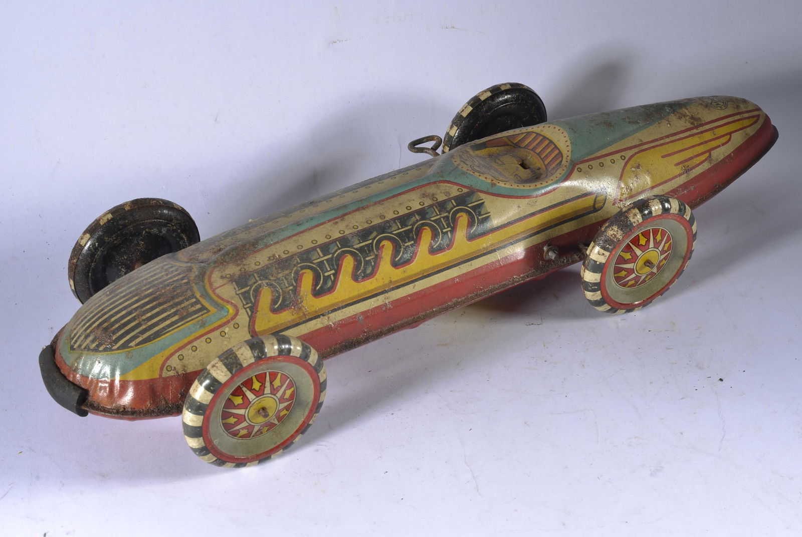 MARX METAL RACE CAR WIND UP (1 of 3)