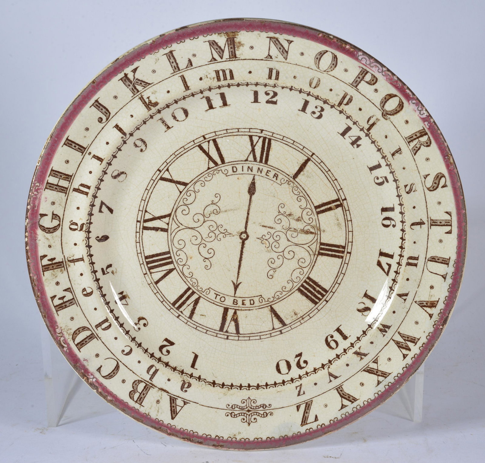 Antique Childs ABC Plate (1 of 2)