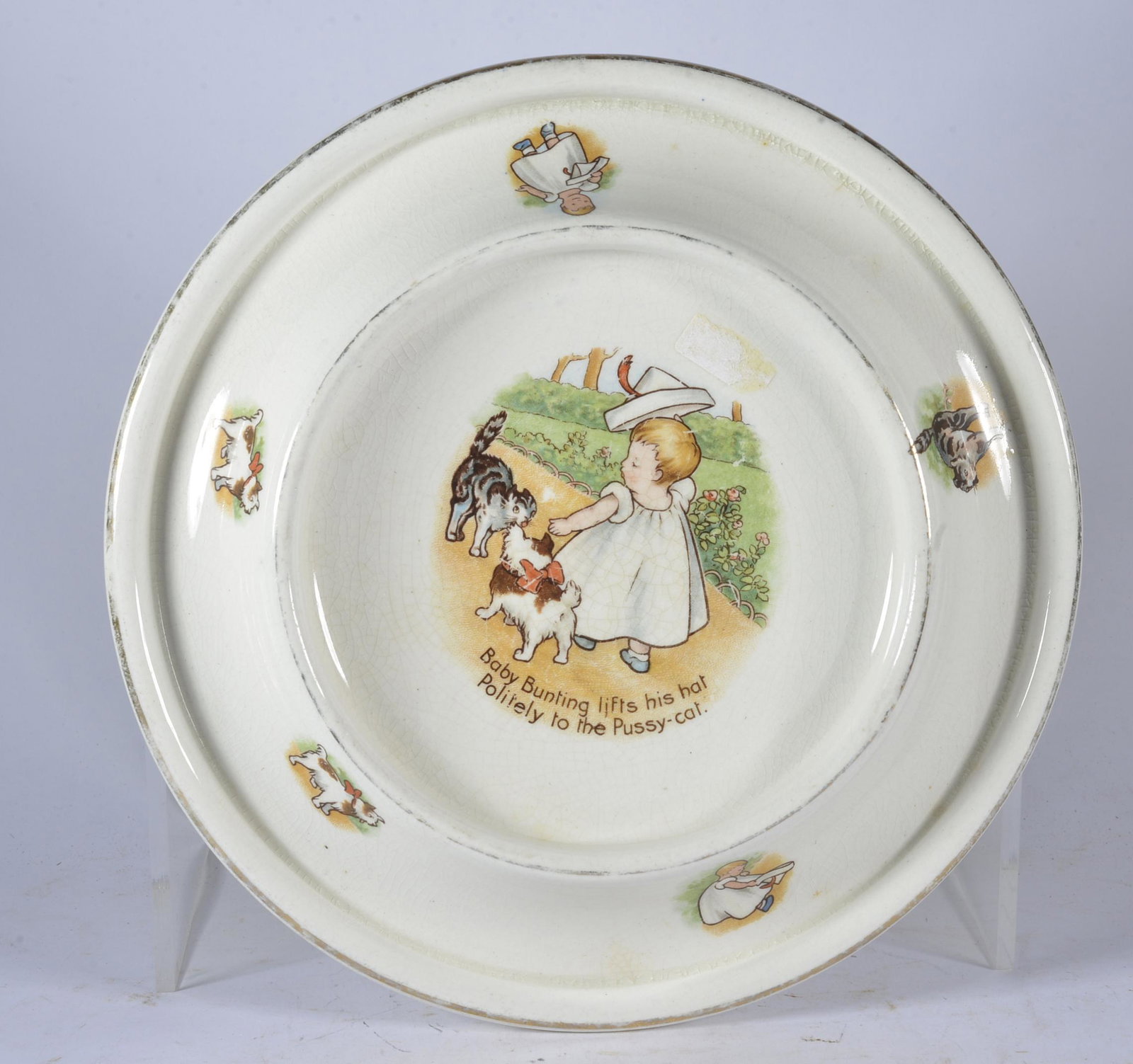 Antique Childs ABC Plate (1 of 2)