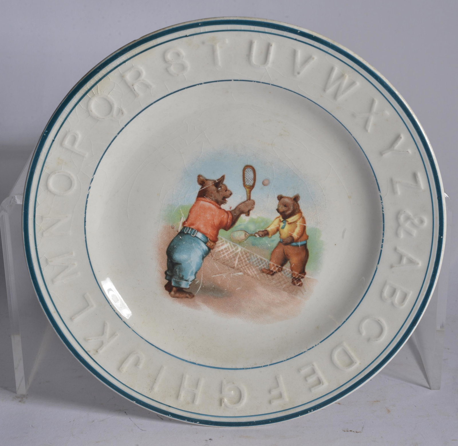 Antique Childs ABC Plate (1 of 2)