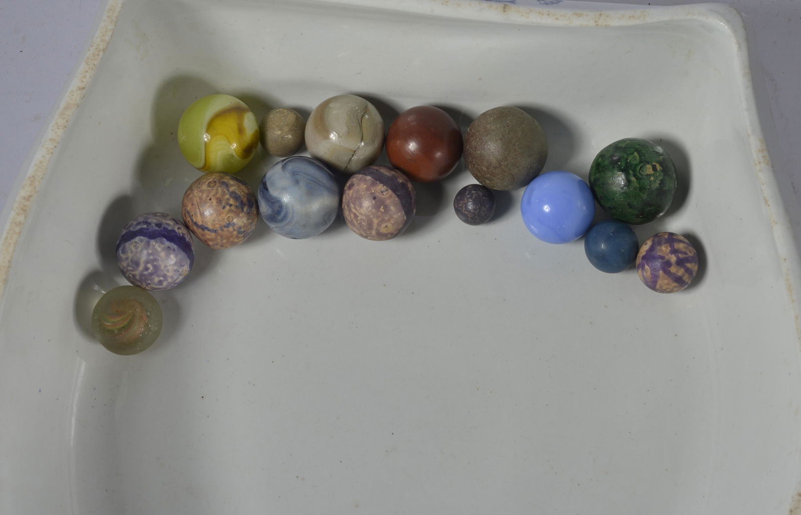 Antique Marble Collection: collection from estate. See pictures for details all sales are final.