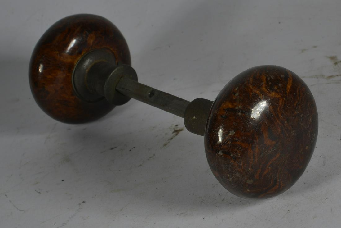 Antique Hardware Estate Door Knob Furniture Pull: antique from an estate. All sales are final see photos. Could be missing parts.