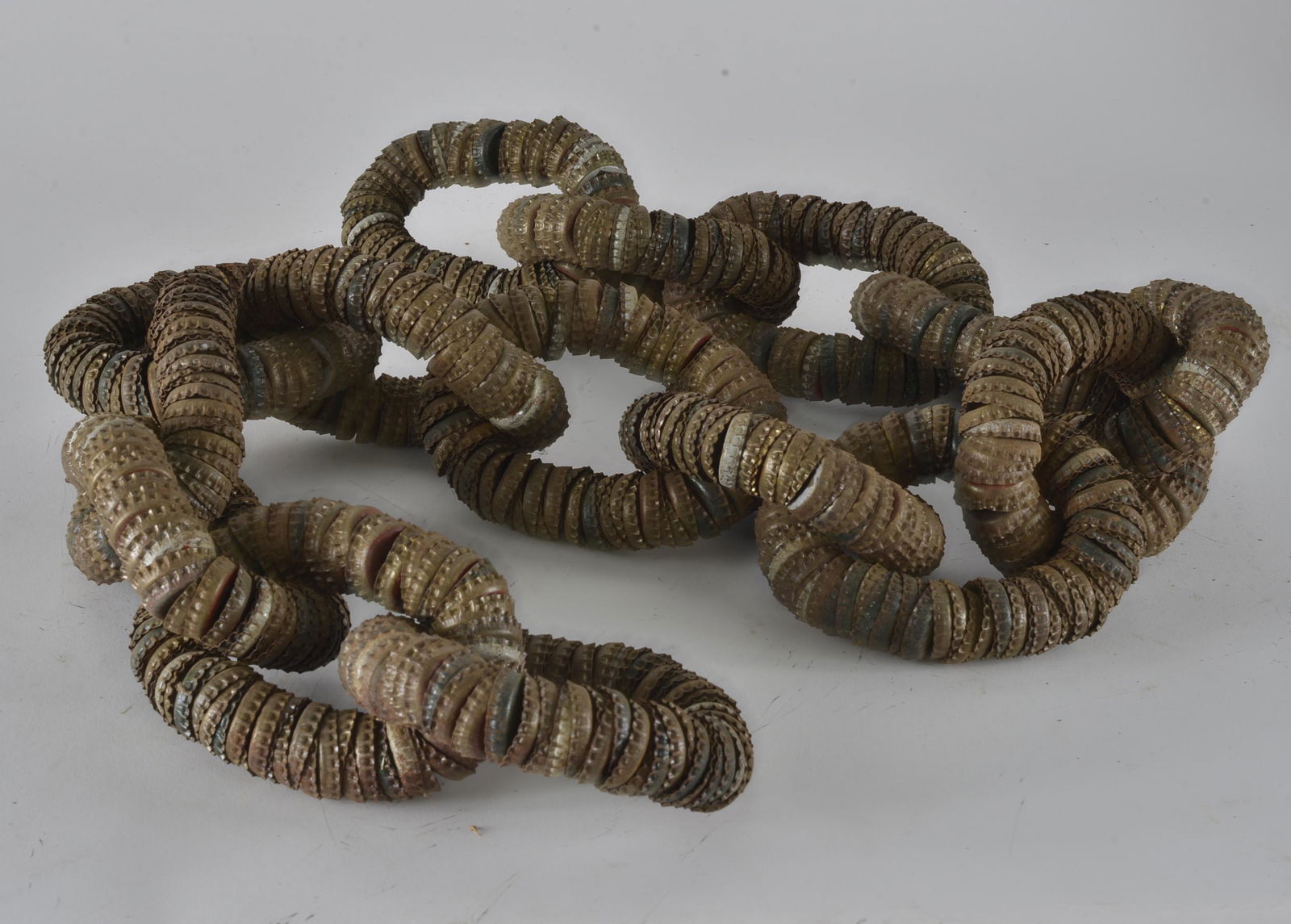 Folk Art Bottle Cap Chain (1 of 3)