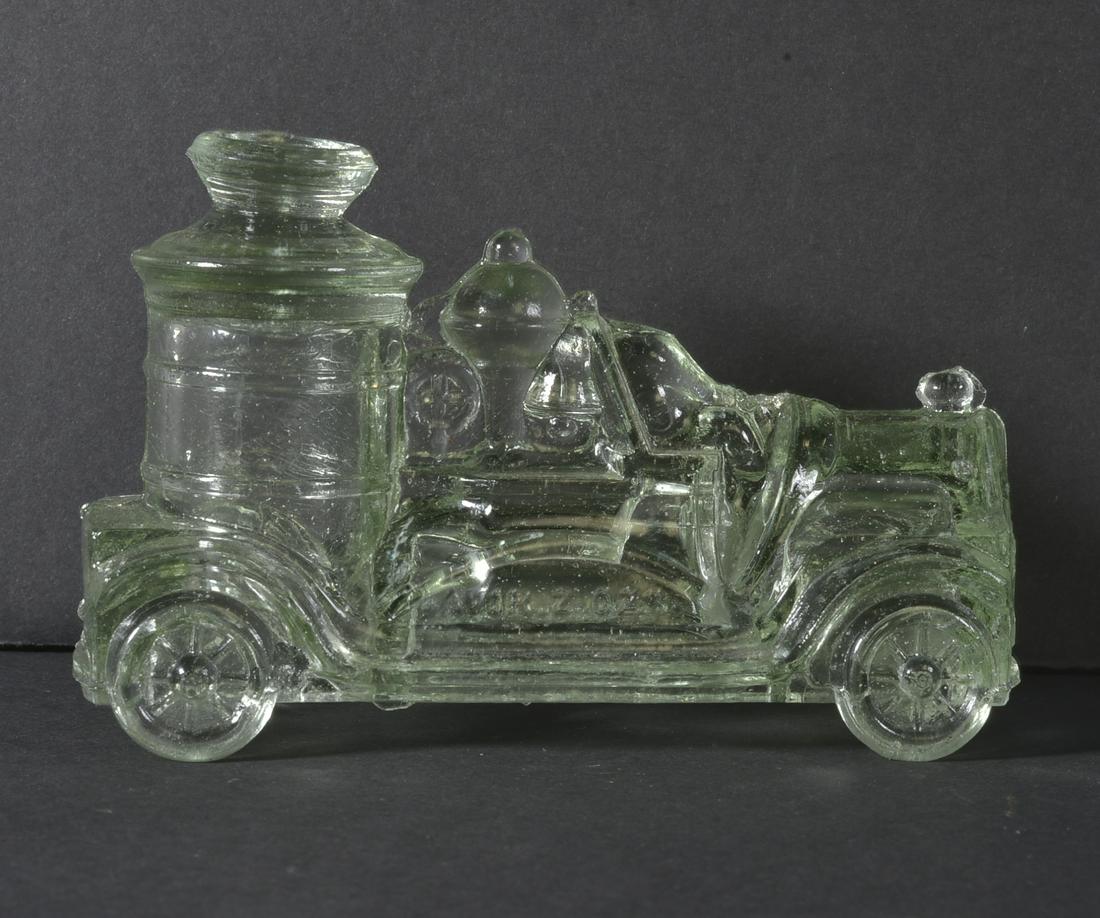 Glass Candy Container-Figural Fire Pump (1 of 4)
