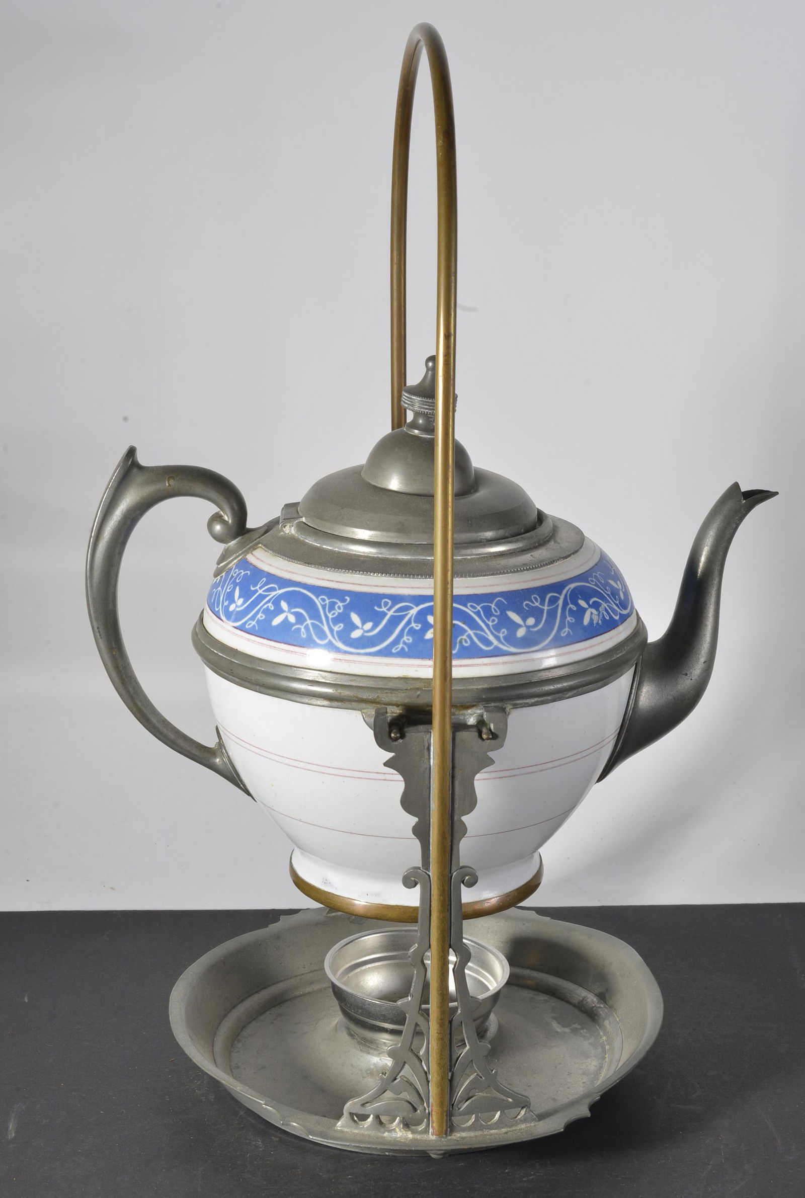 Pewter Tea Pot Feb 11, 2023 Ledbetter Folk Art Auction in NC