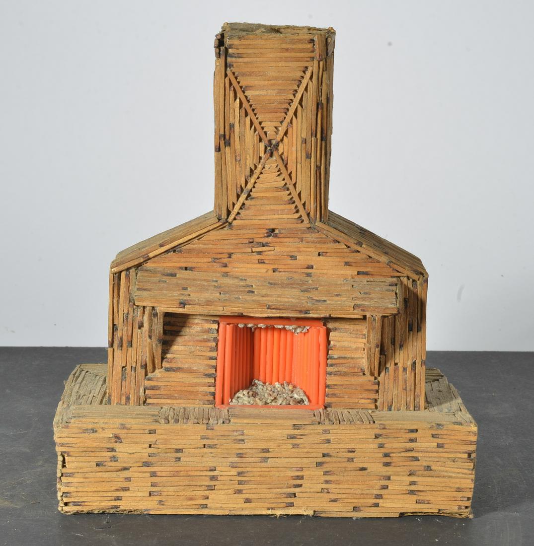 Folk/Match Stick Prison Art Chimney (1 of 3)
