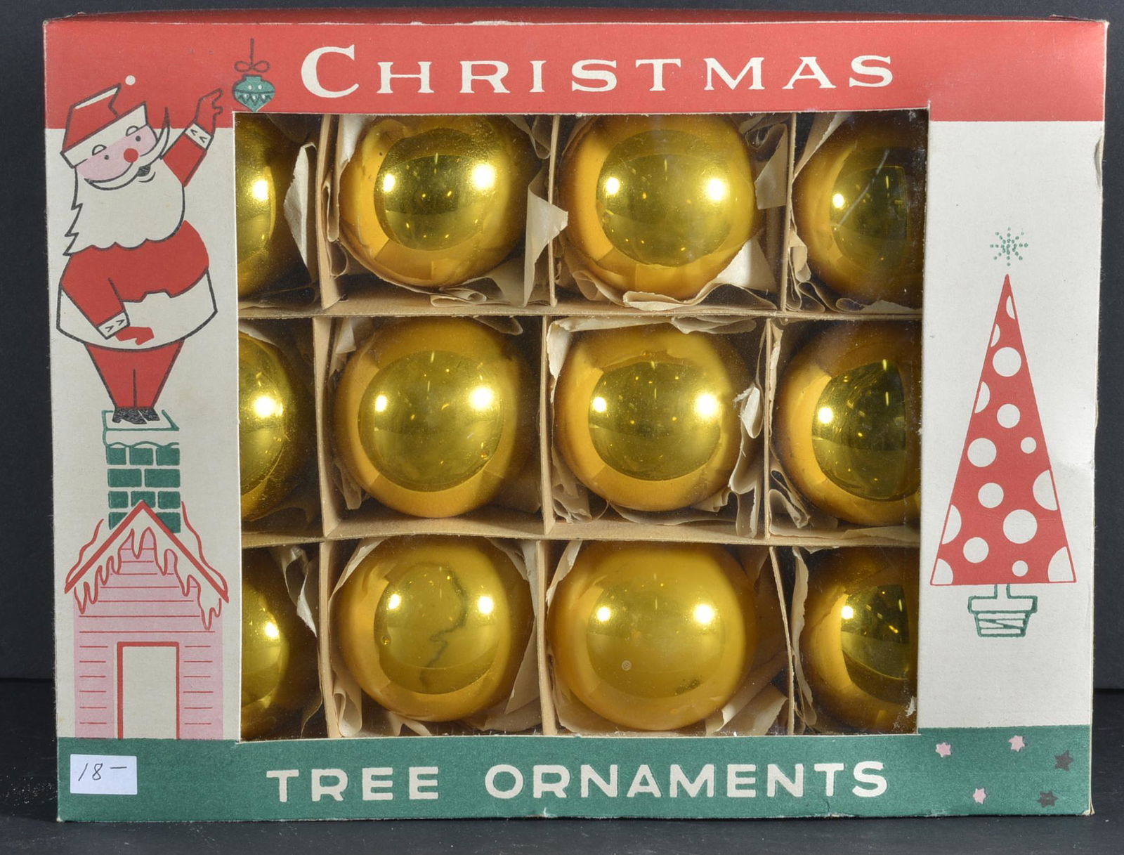Collection of Vintage New/Old Stock Christmas Bulbs (1 of 2)