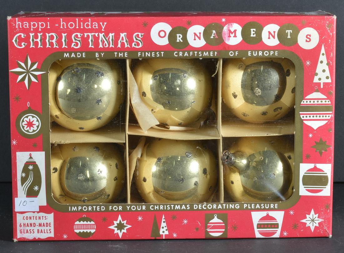 Collection of Vintage New/Old Stock Christmas Bulbs (1 of 2)