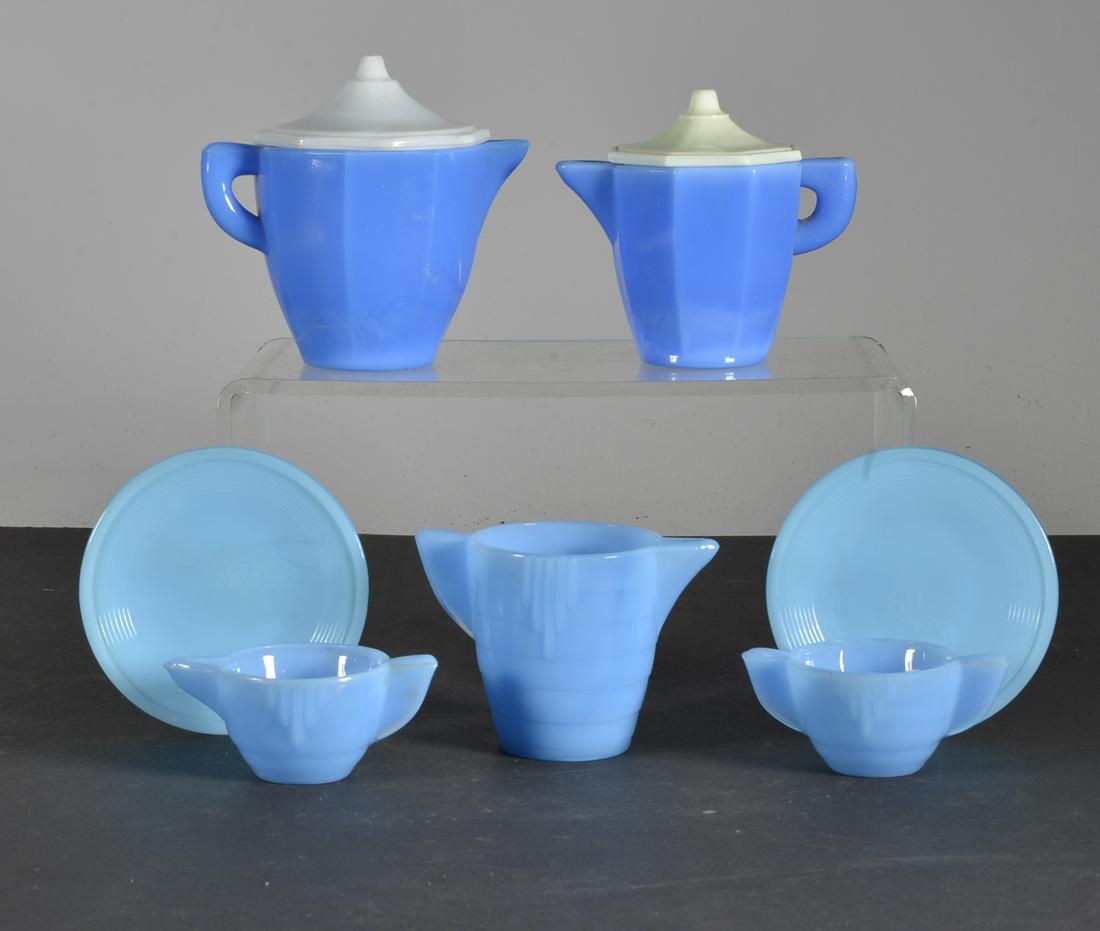 Collection of Arko Agate Blue Tea Set (1 of 3)