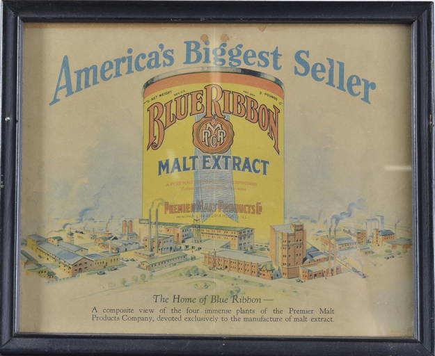 Blue Ribbon Malt Extract Paper Advertisement (0511) on Feb 11, 2023