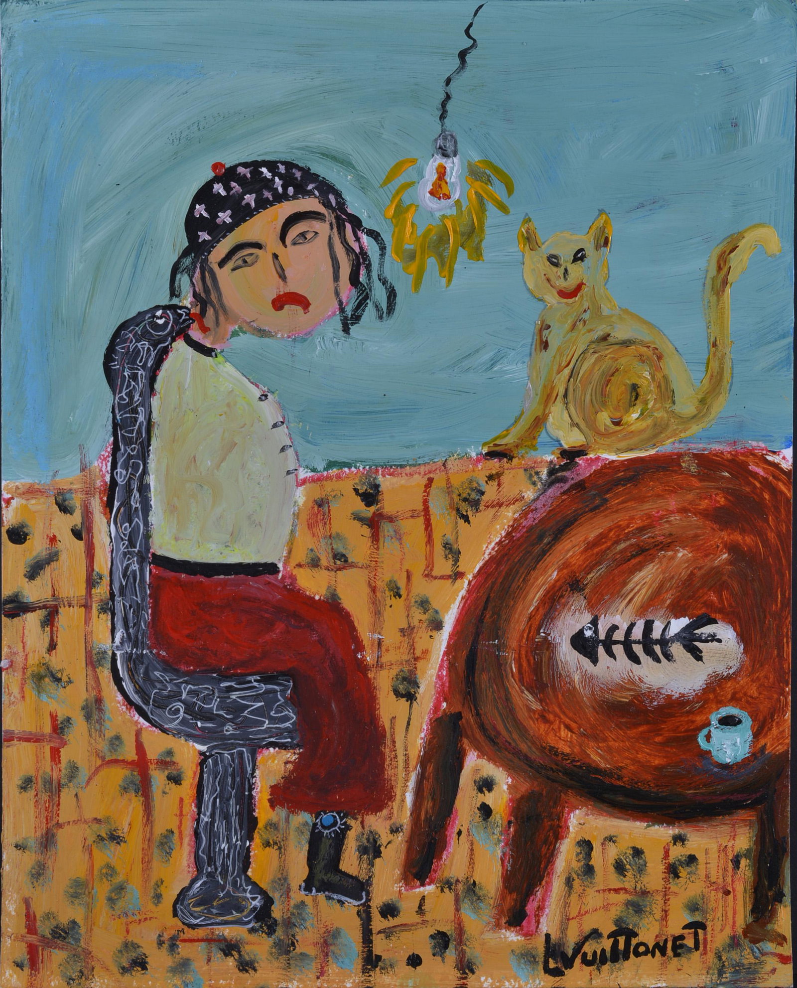 Louis Vuittonet Happy Cat (1 of 4)