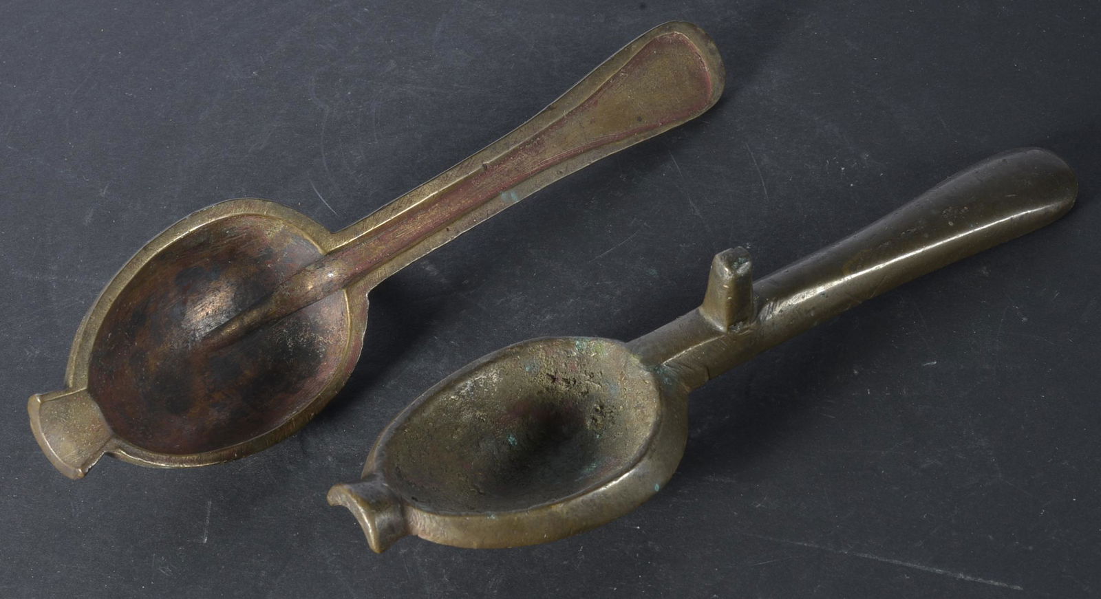 Pewter Spoon Mold (1 of 2)