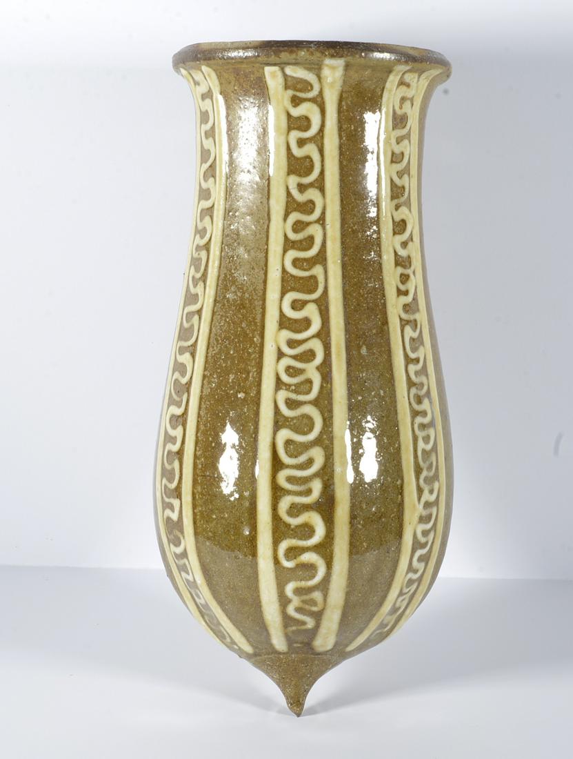 Seagrove, NC pottery wall pocket (1 of 3)