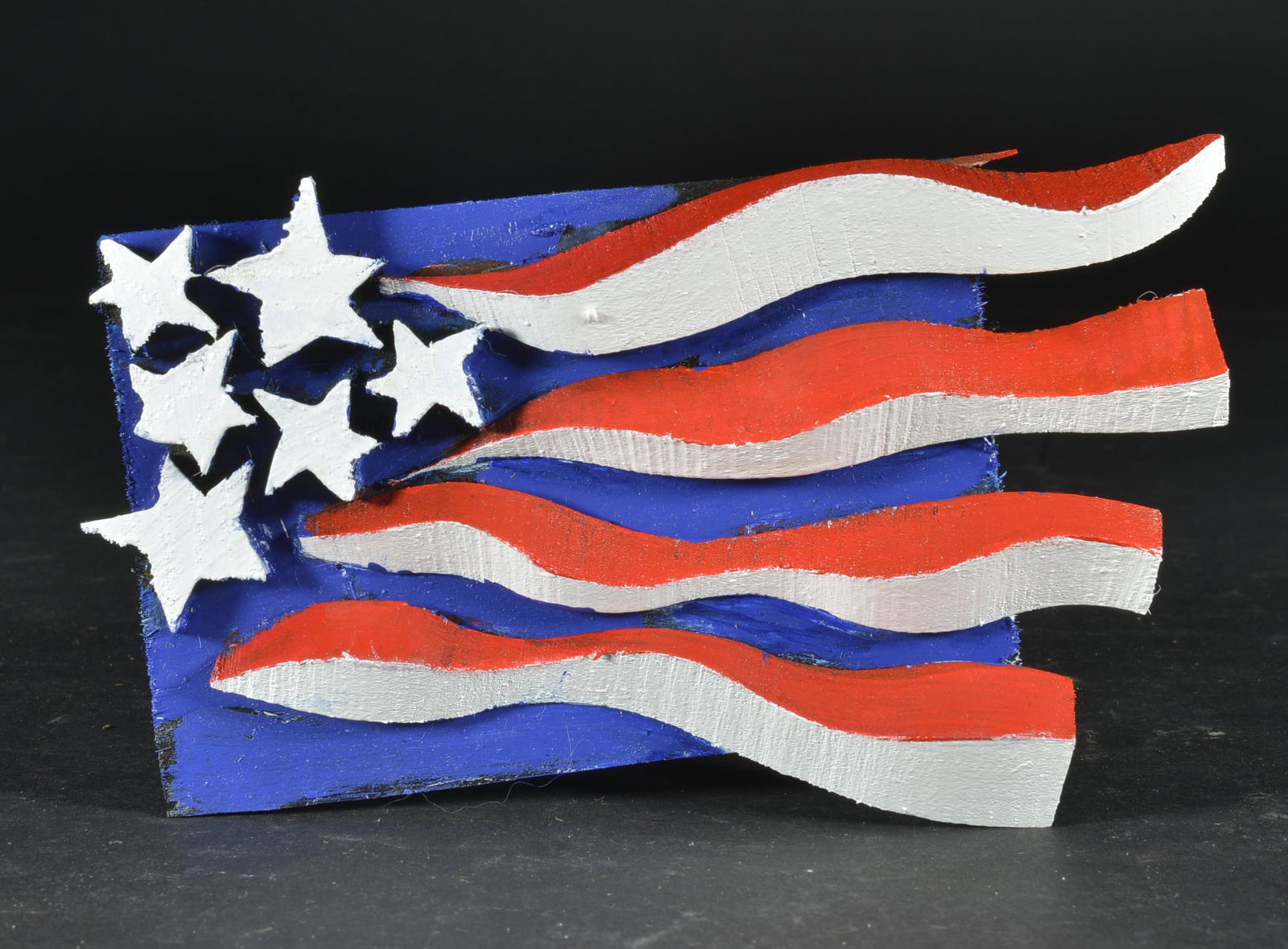 Ab the Flagman Miniature Flag (1 of 4)
