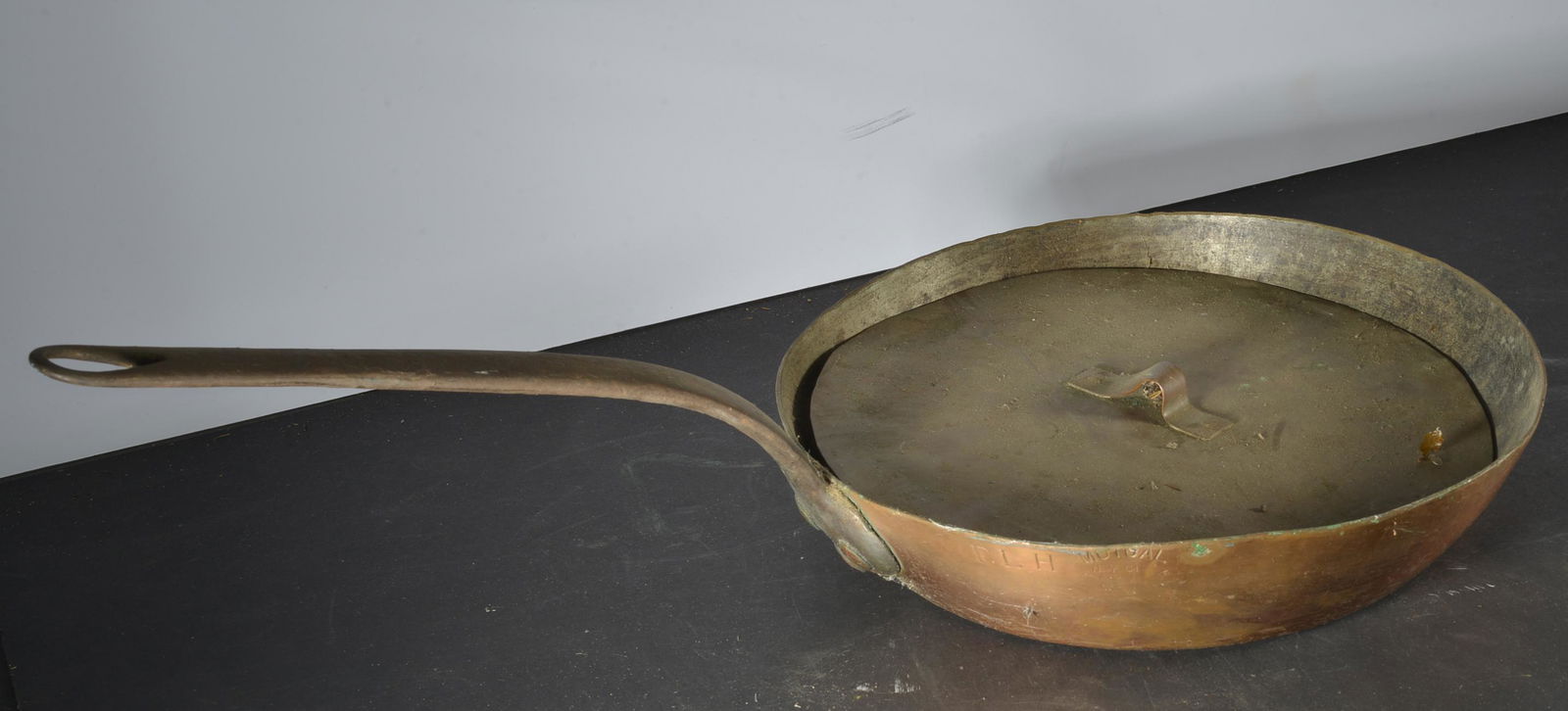 Antique American Copper Pan (1 of 6)