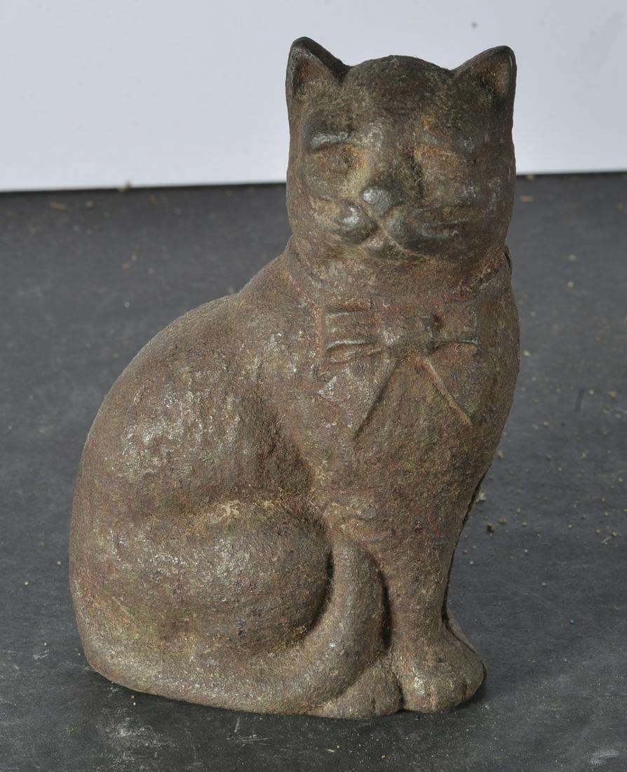 Cast Iron Cat Bank (1 of 3)