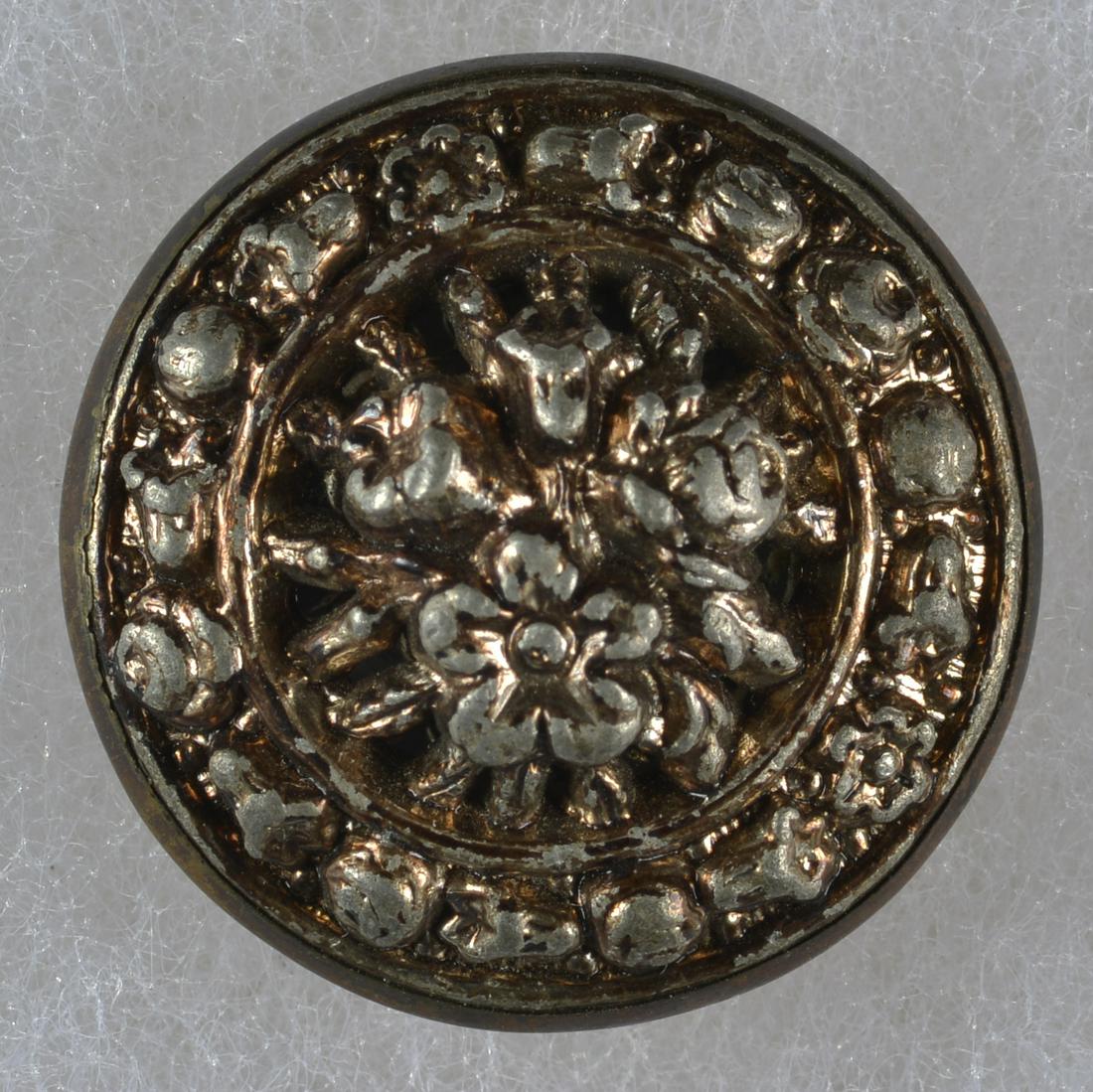 DIVISION 1 PAINTED METAL BUTTON (1 of 3)