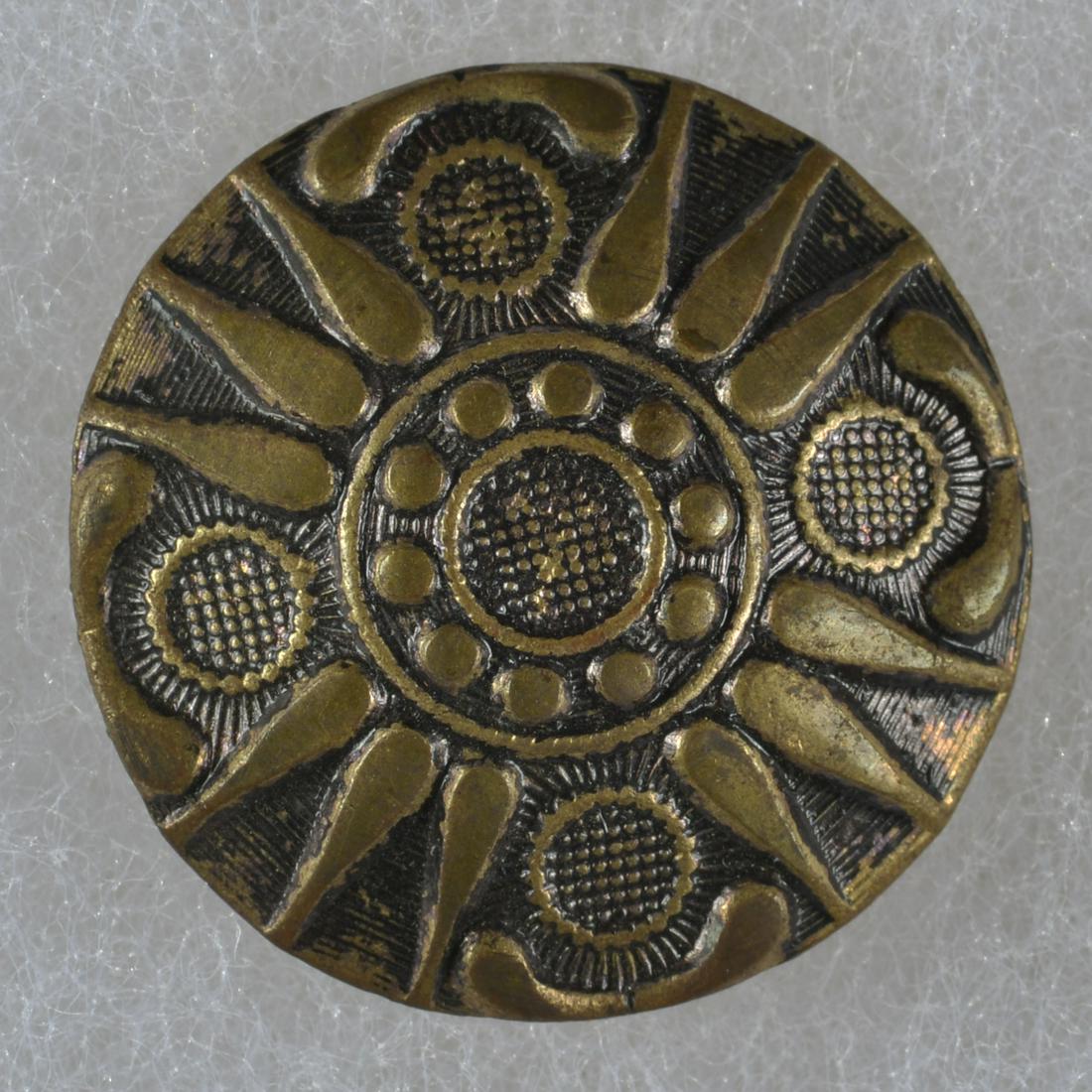 DIVISION 3 BRASS  BUTTON (1 of 3)